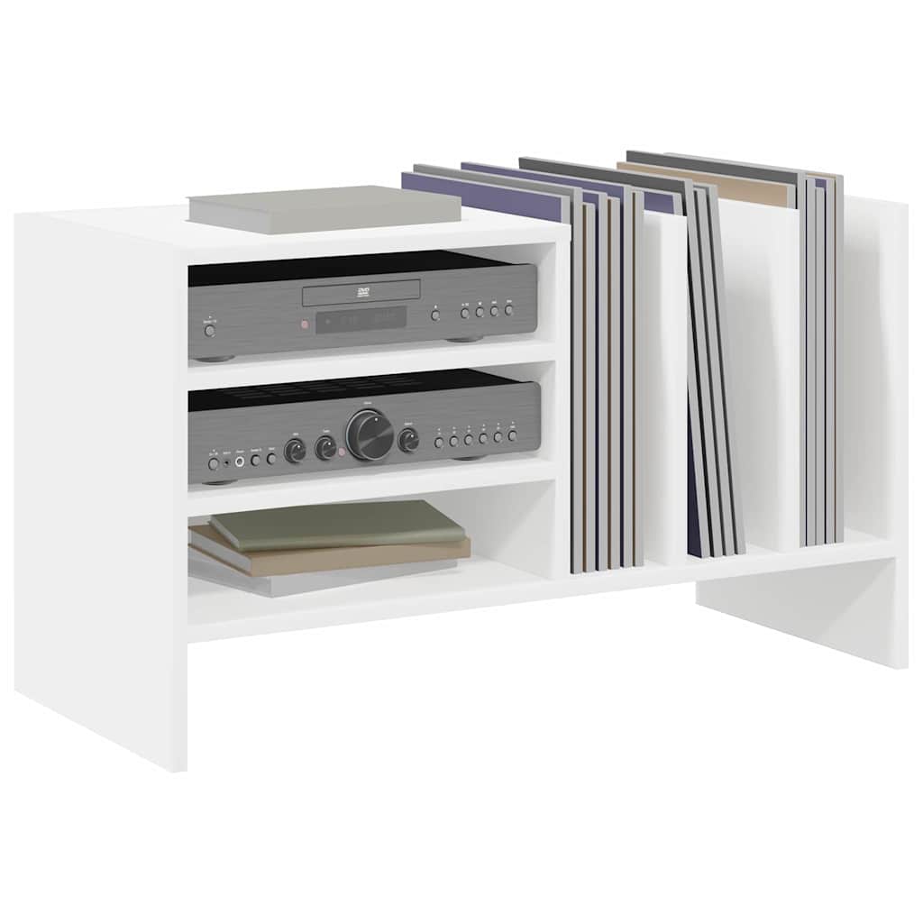Plaadikapp Valge 78.5 x 35 x 45 cm Tehispuit