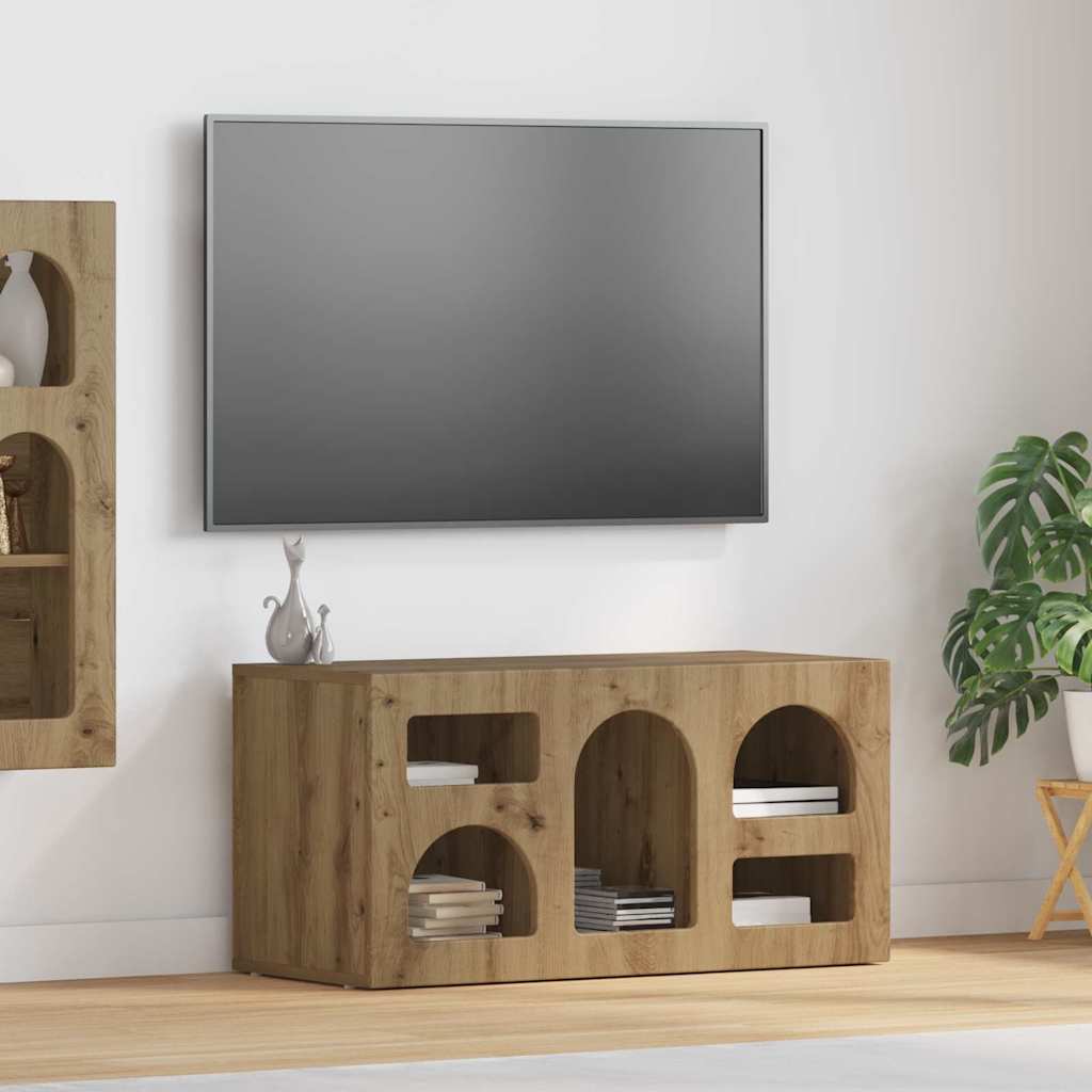 Telerikapp ELST 80 x 35 x 40 cm Käsitööpuu Tehispuit
