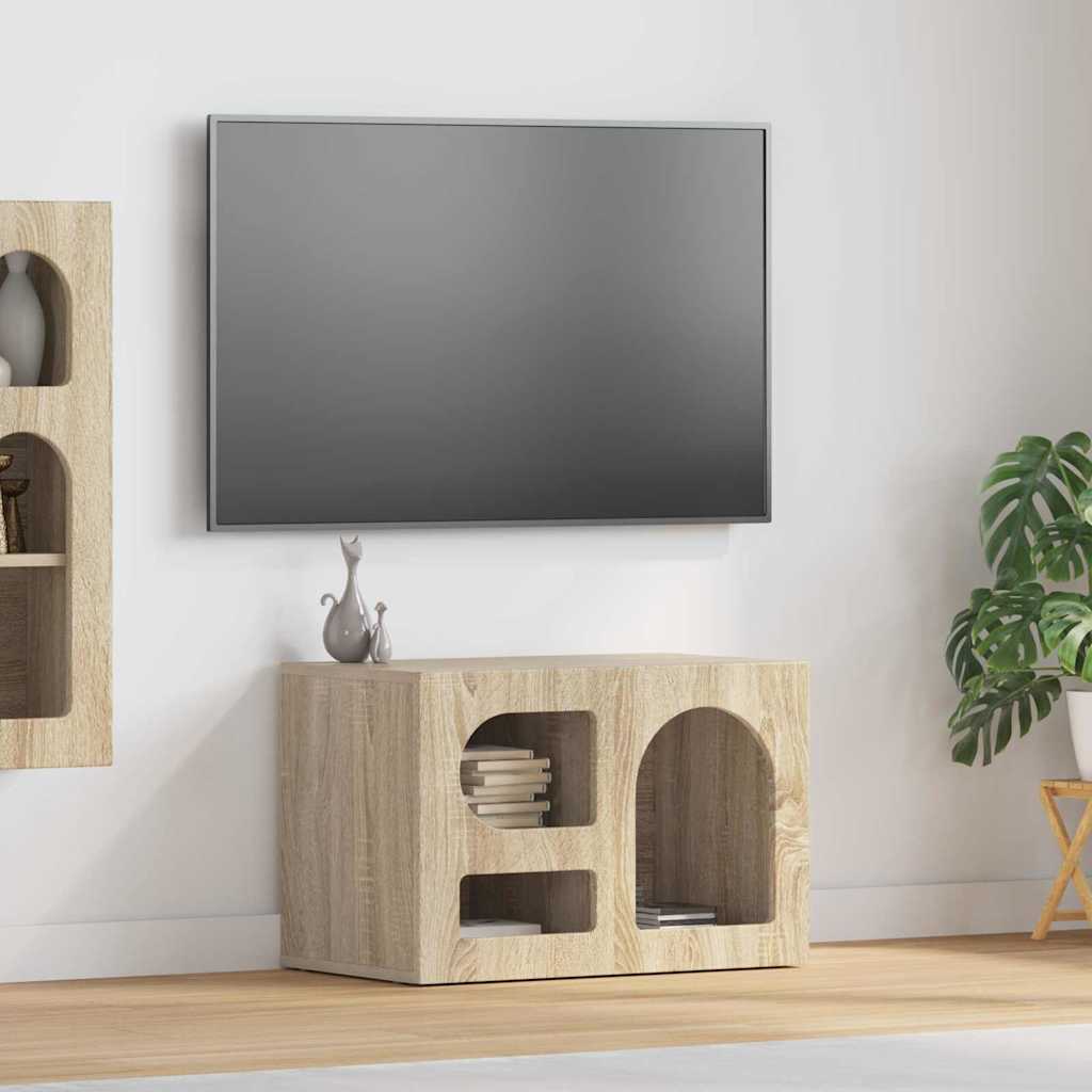 Telerikapp ELST 60 x 35 x 40 cm Sonoma tamm Tehispuit