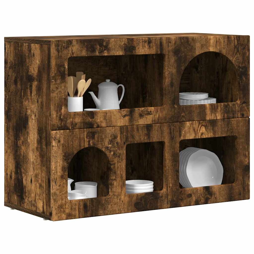 Kõide ELST Suitsutatud tamm 80.5 x 35 x 59 cm Tehispuit
