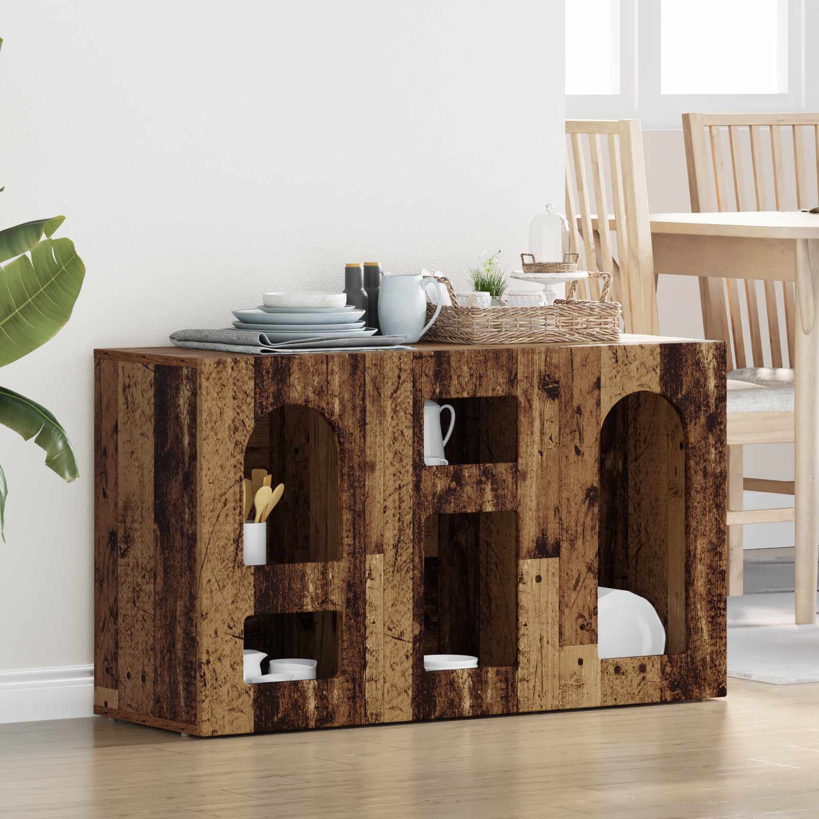 Kõide ELST Vana puit 100 x 35 x 59 cm Tehispuit