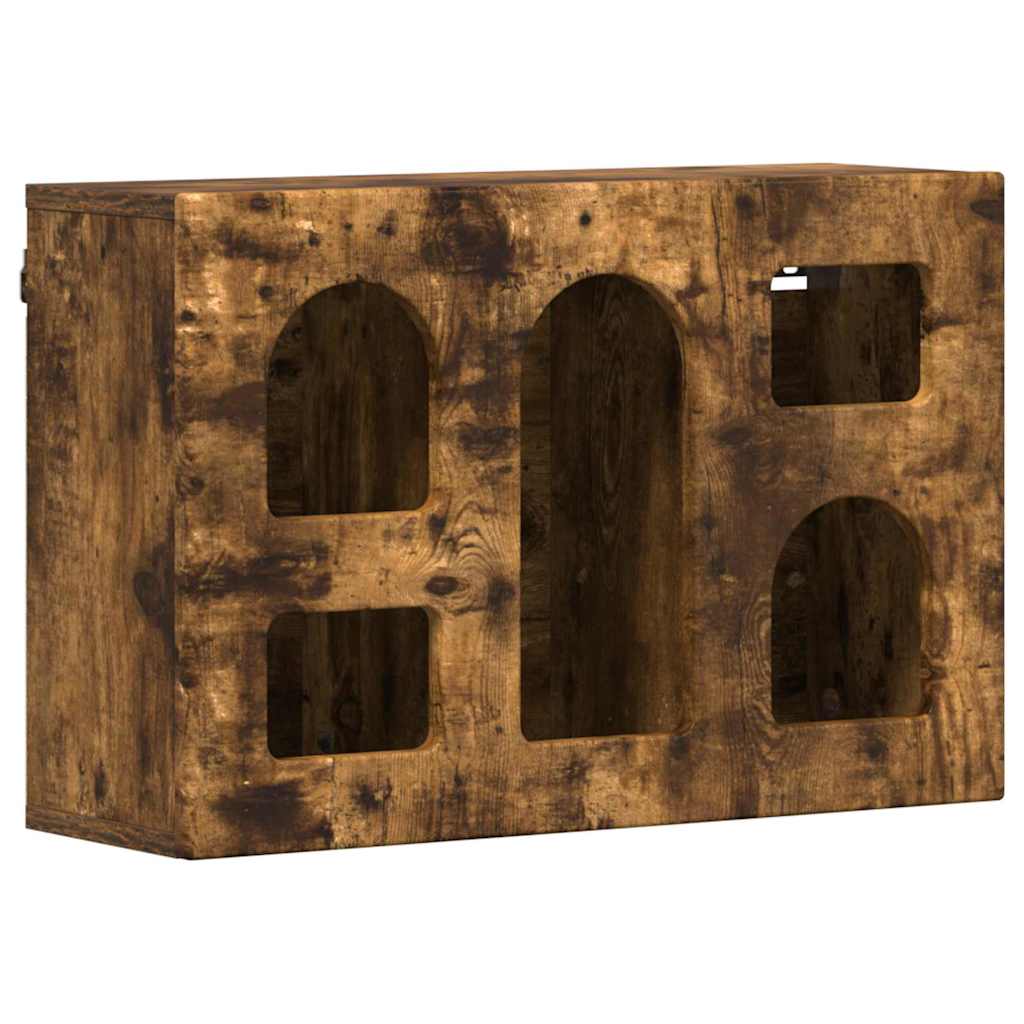 Seinakapp ELST Suitsutatud tamm 60 x 20 x 40 cm Tehispuit