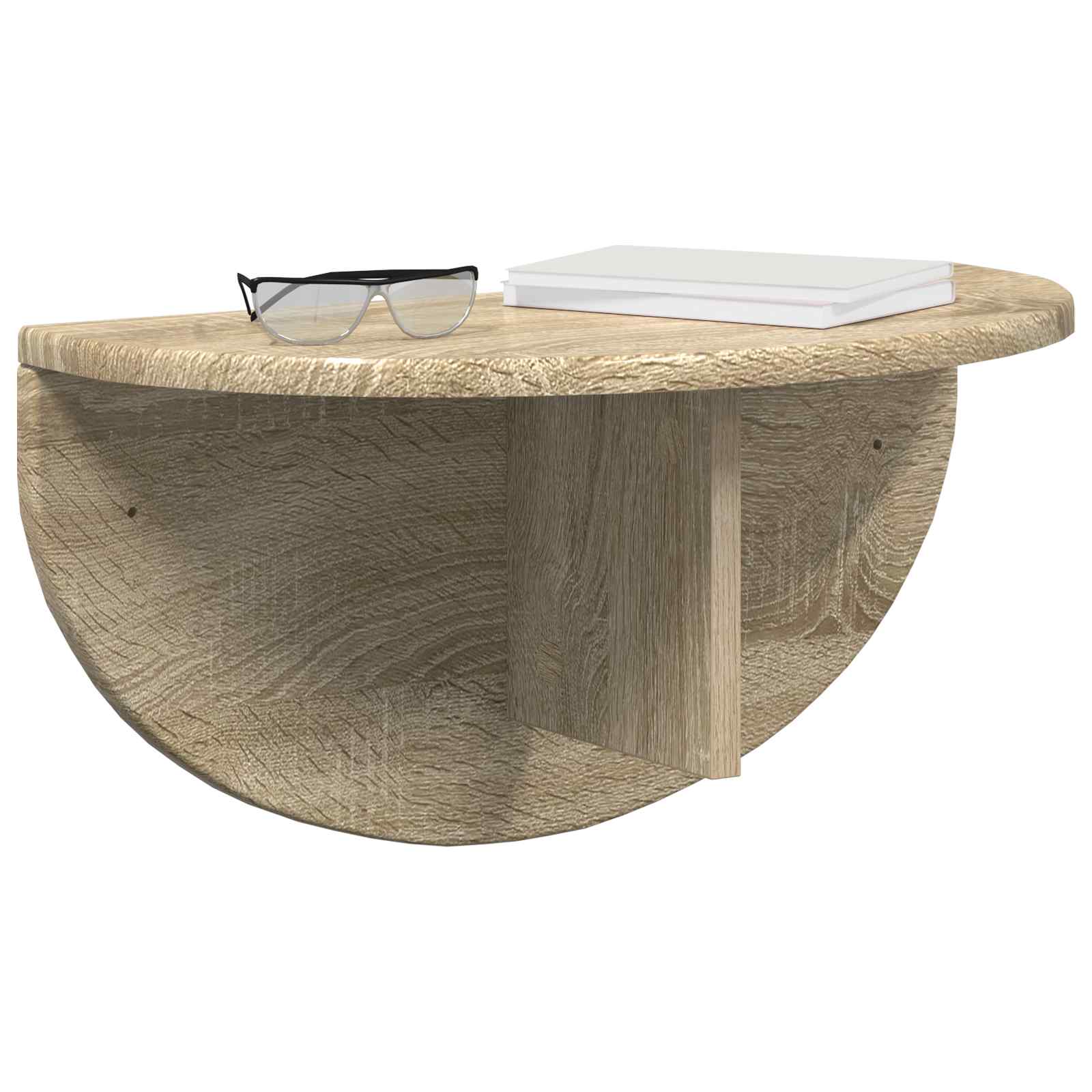 Seinariiul 2 tk Sonoma tamm 48 x 24 x 24 cm Tehispuit