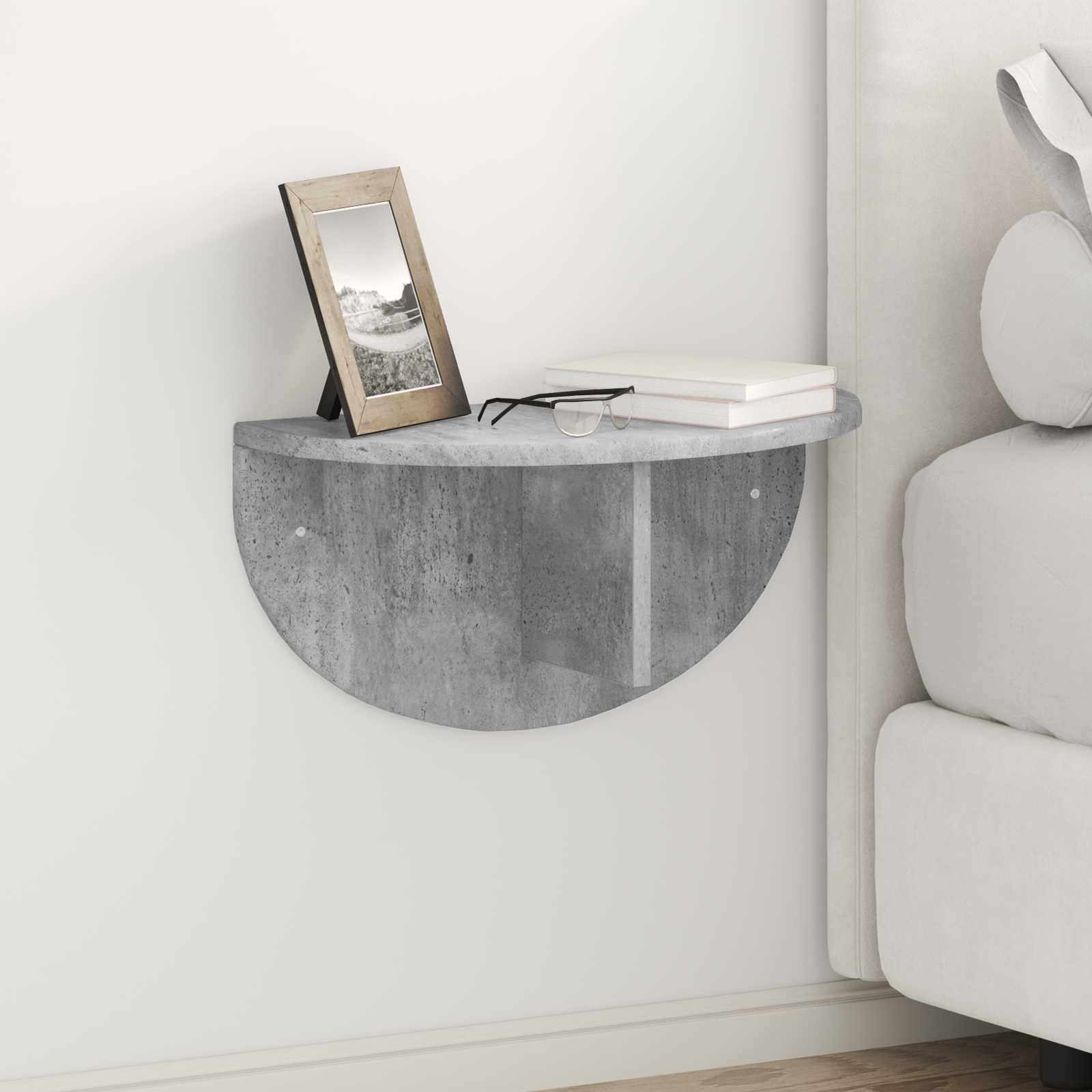 Seinariiul 2 tk Betoonhall 48 x 24 x 24 cm Tehispuit