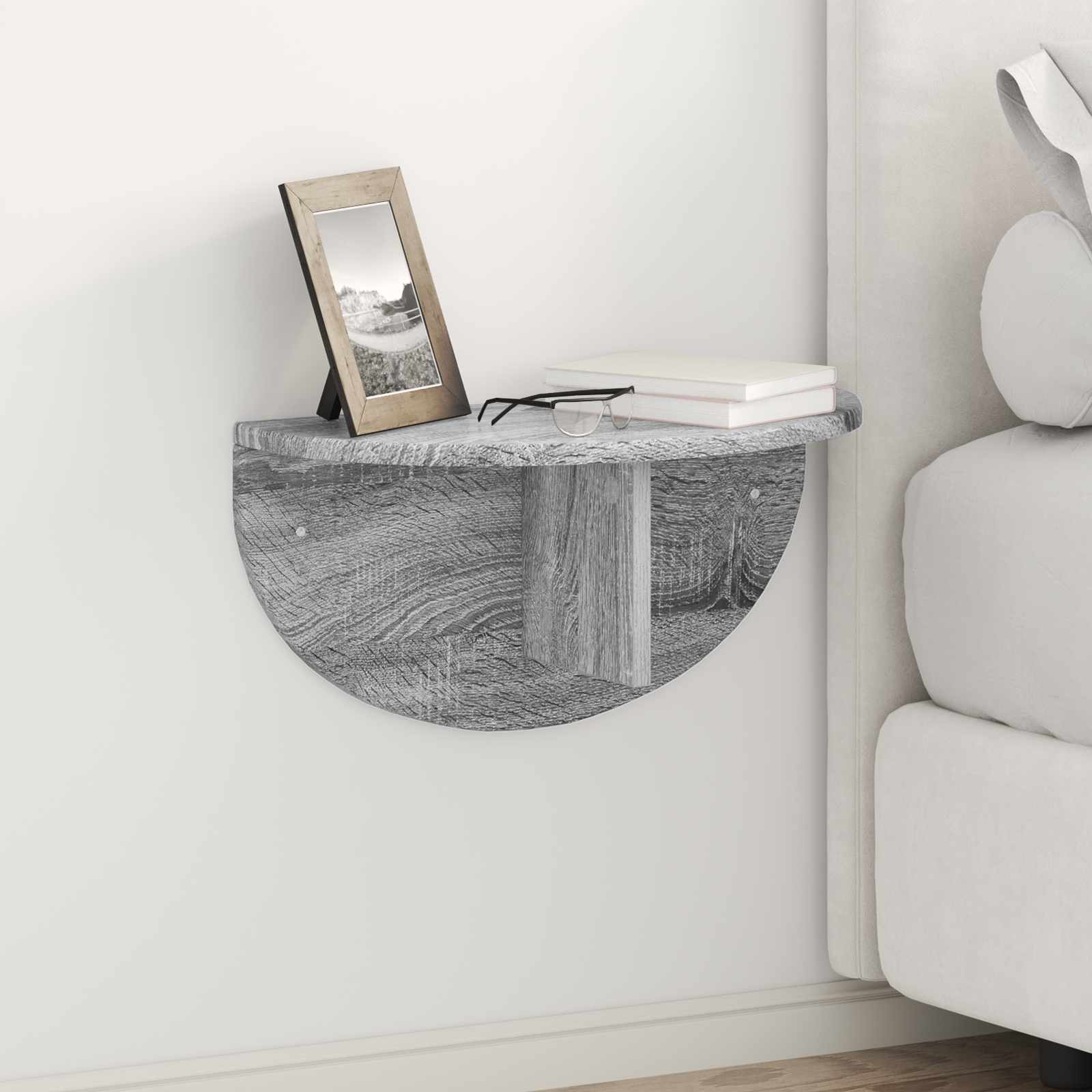 Seinariiul 2 tk Hall Sonoma 48 x 24 x 24 cm Tehispuit