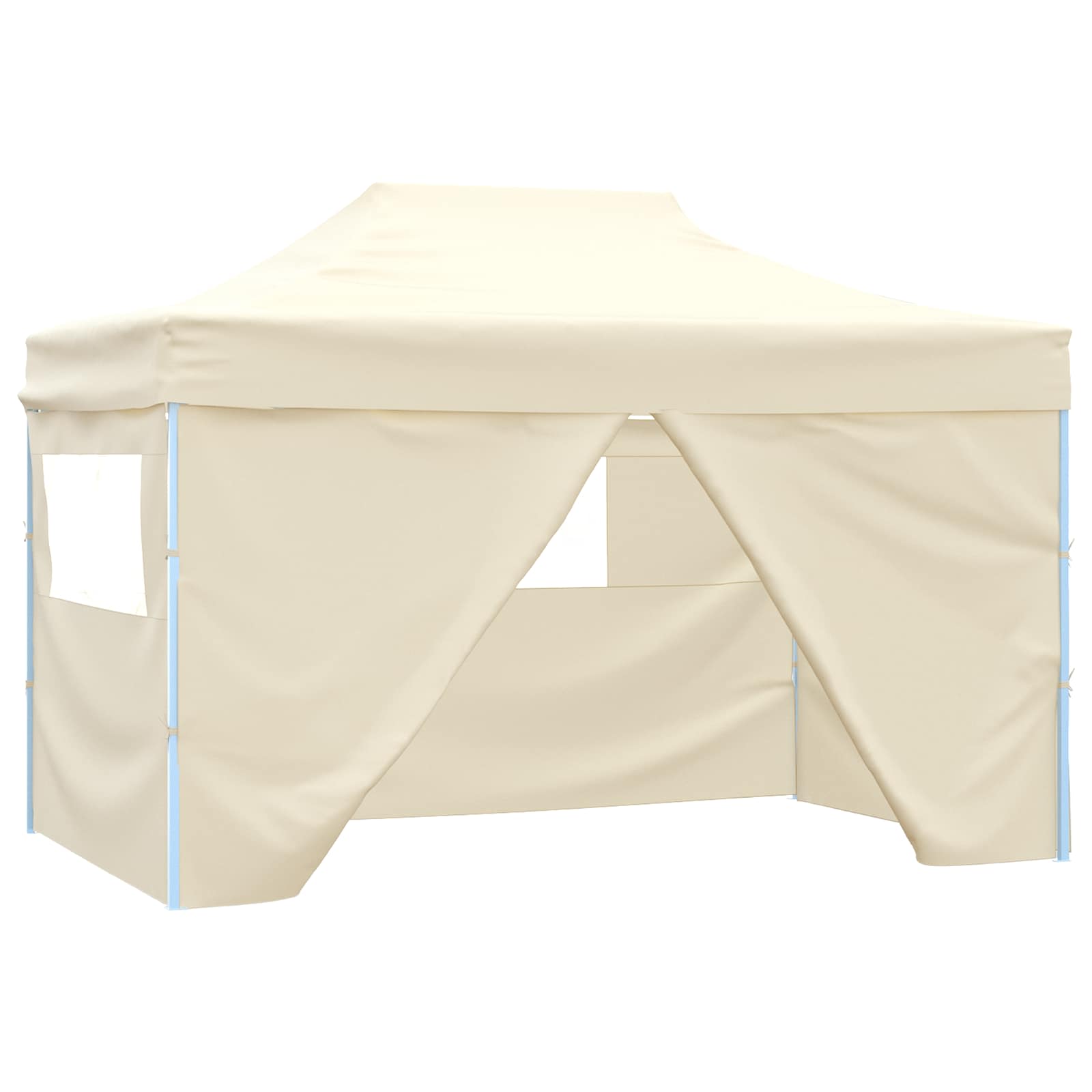 Pidutelgid 280 x 410 x 315 cm Kreemjas Oxfordi kangas