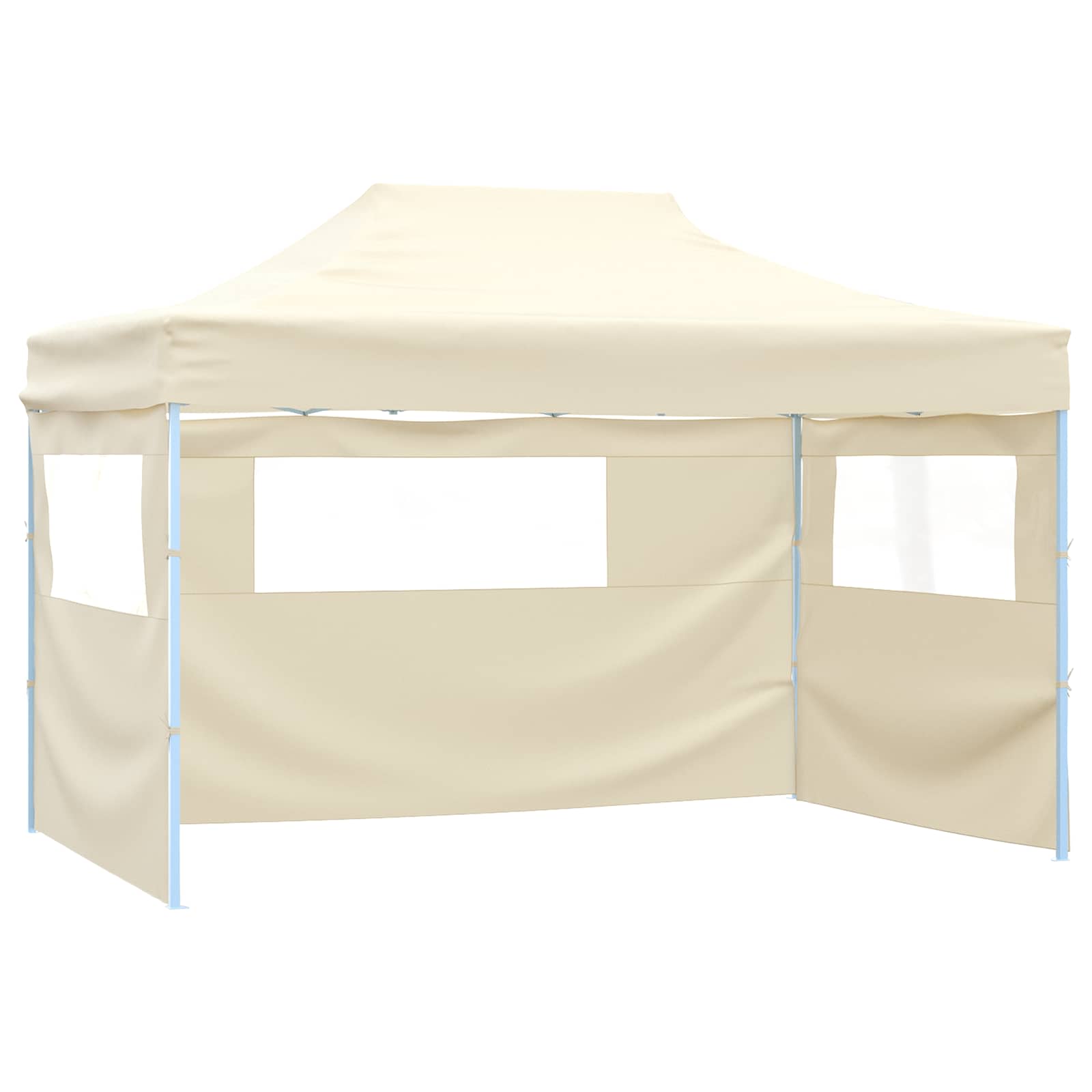 Pidutelgid 280 x 410 x 315 cm Kreemjas Oxfordi kangas