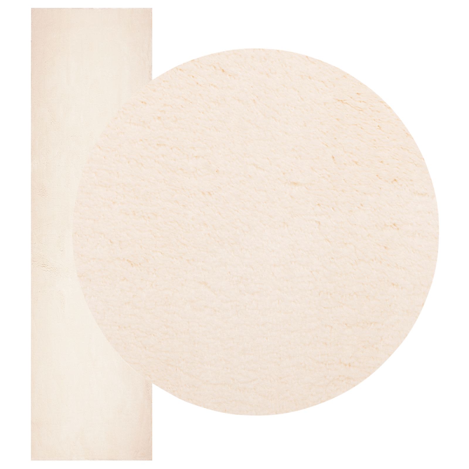 Keskmine vaip pehme ja pestav HUARTE Beež 80 x 300 cm Polüester