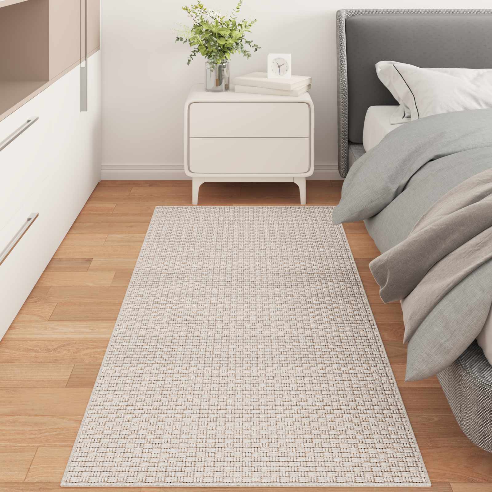 Alavaibad Ristkülik FARO cream 150 x 80 cm Polüester