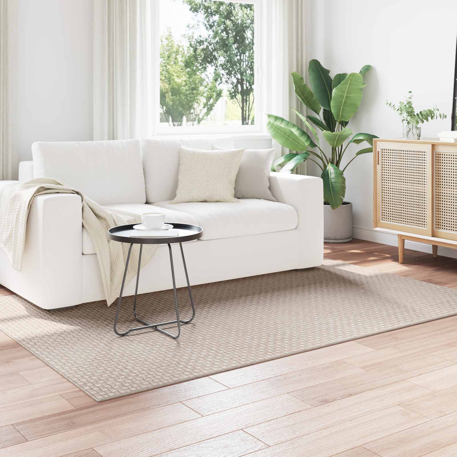 Alavaibad Ristkülik FARO cream 200 x 140 cm Polüester