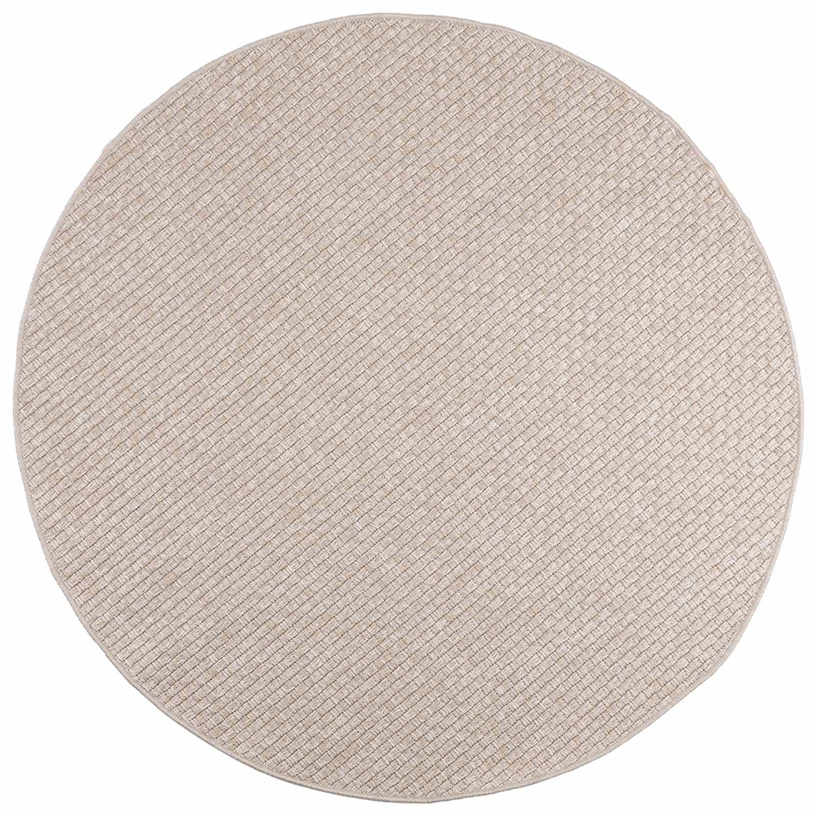 Alavaibad Ümmargune FARO cream Ø 200 CM Polüester