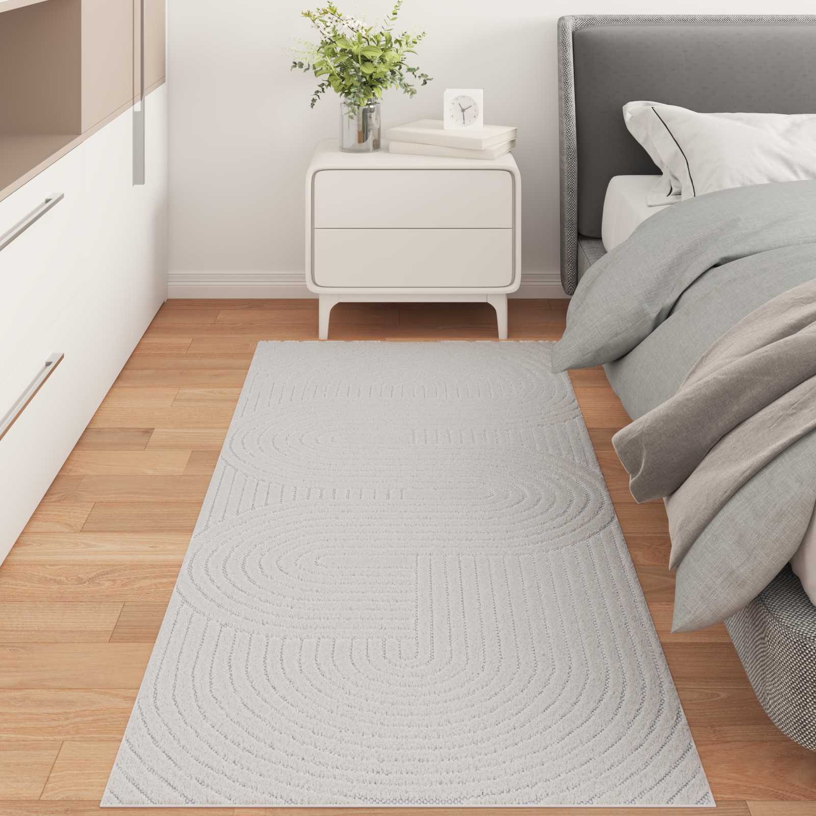 Siseruumide ja välitingimuste vaip PALMERAS cream 80 x 200 cm