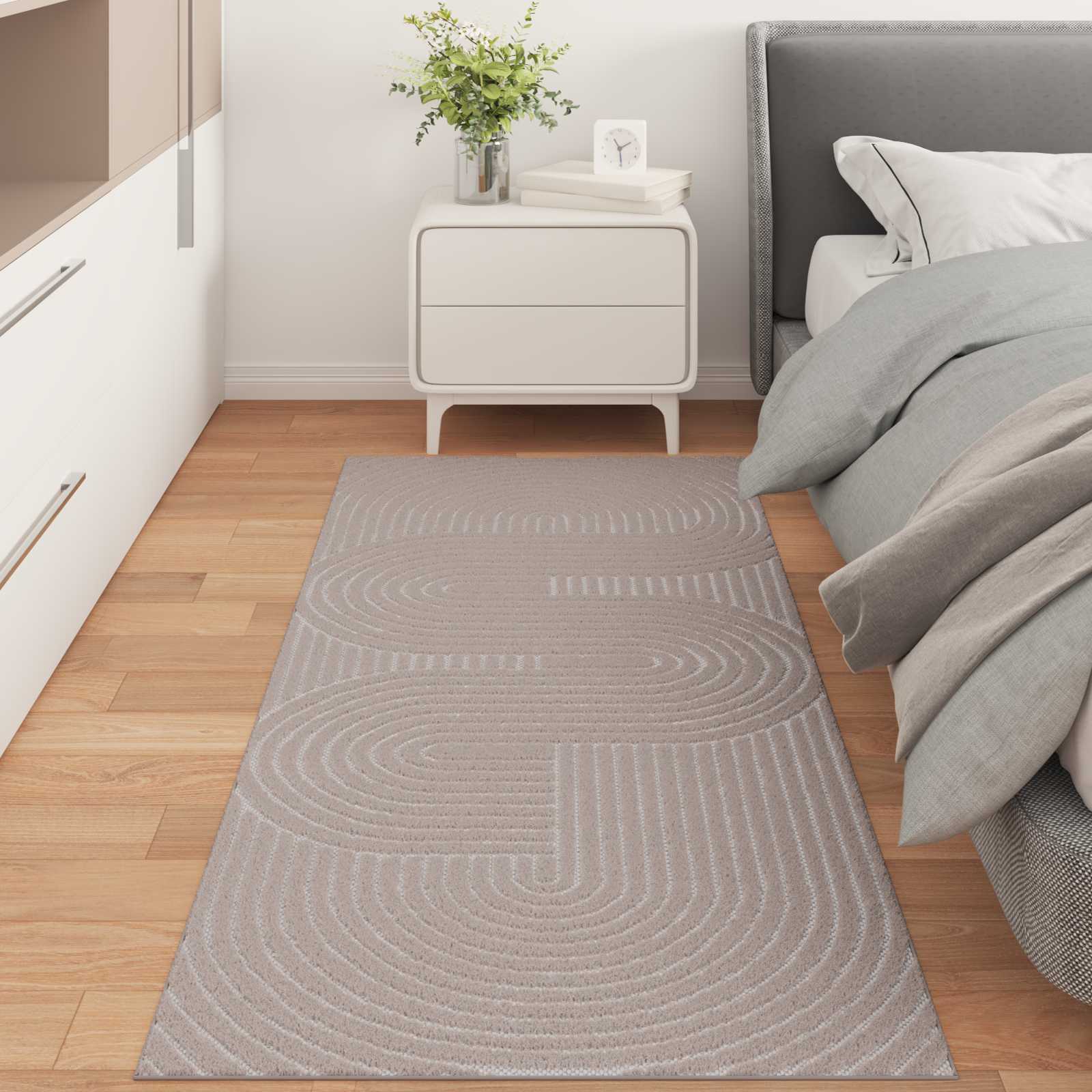 Siseruumide ja välitingimuste vaip PALMERAS Beež 80 x 200 cm