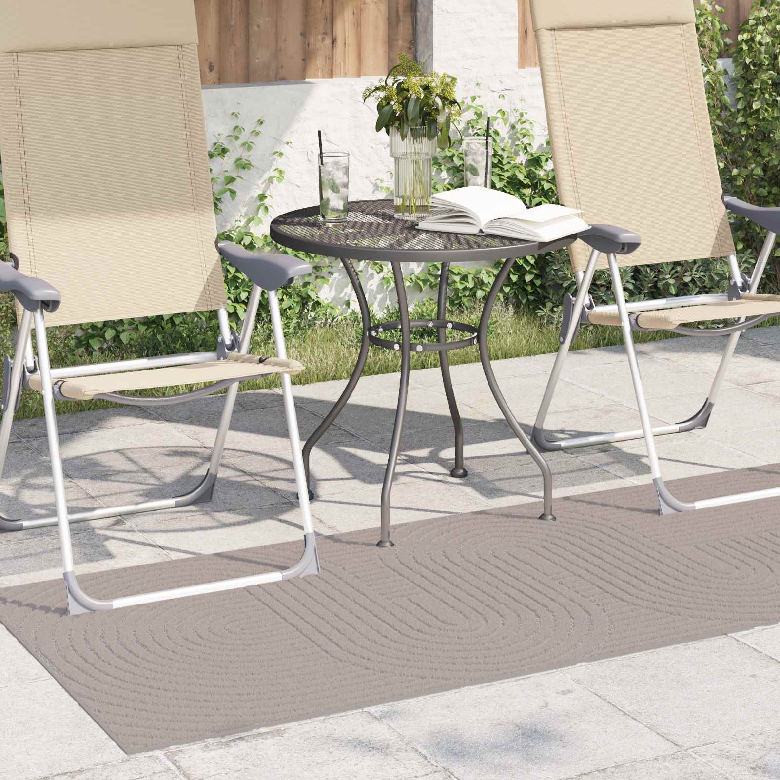 Siseruumide ja välitingimuste vaip PALMERAS Beež 80 x 200 cm