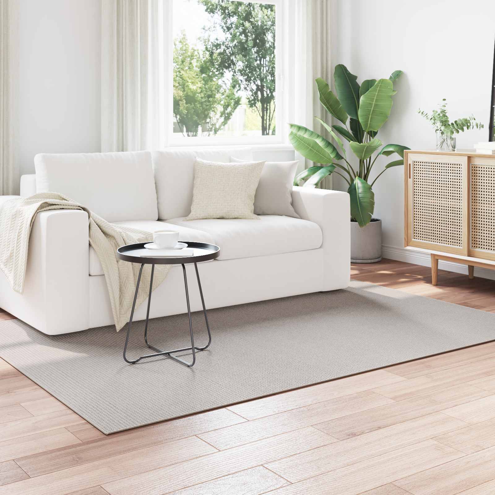 Siseruumide vaip LUGO Kreemjas 160 x 230 cm Polüester