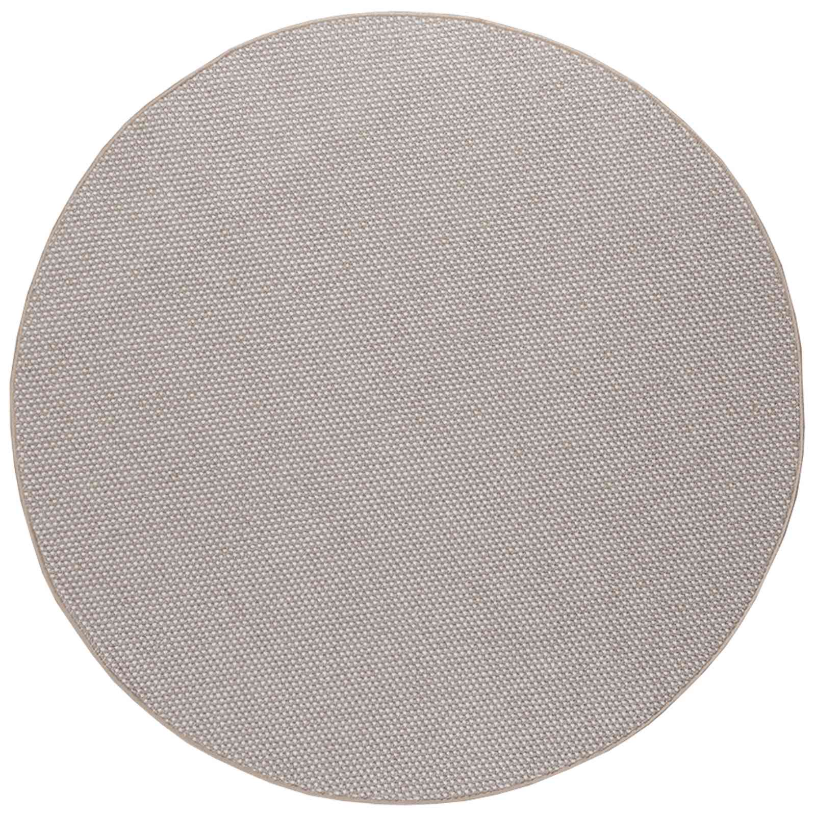 Siseruumide vaip LUGO Kreem ja Taupe Ø 120 cm Polüester