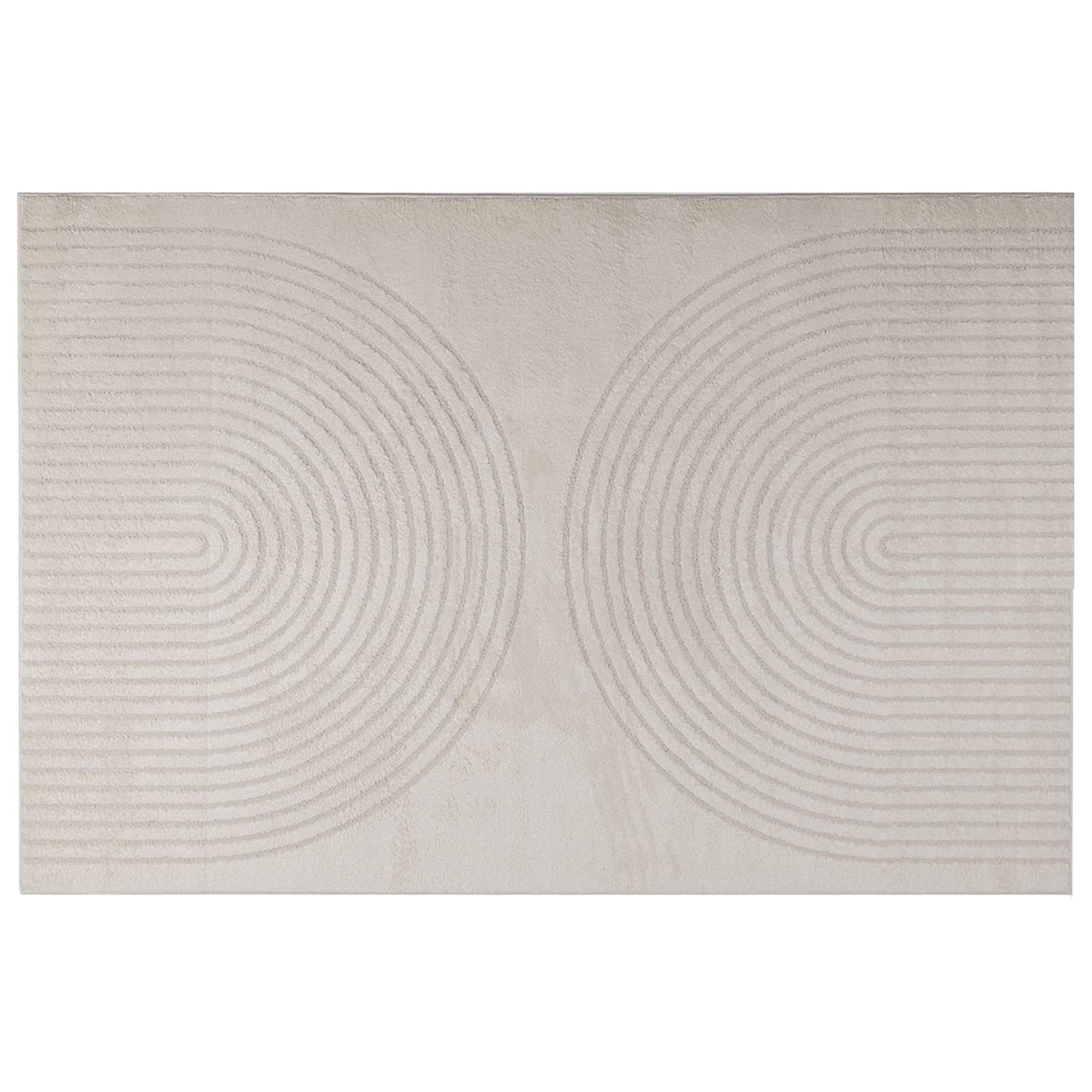 Siseruumide vaip GALATI Kreemjas 120 x 170 cm Polüester