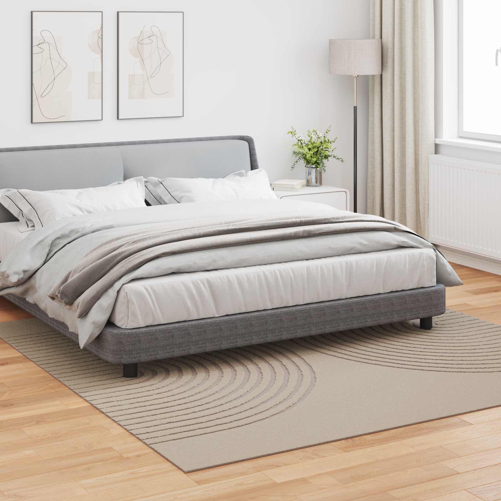 Siseruumide vaip GALATI Beež 240 x 240 cm Polüester