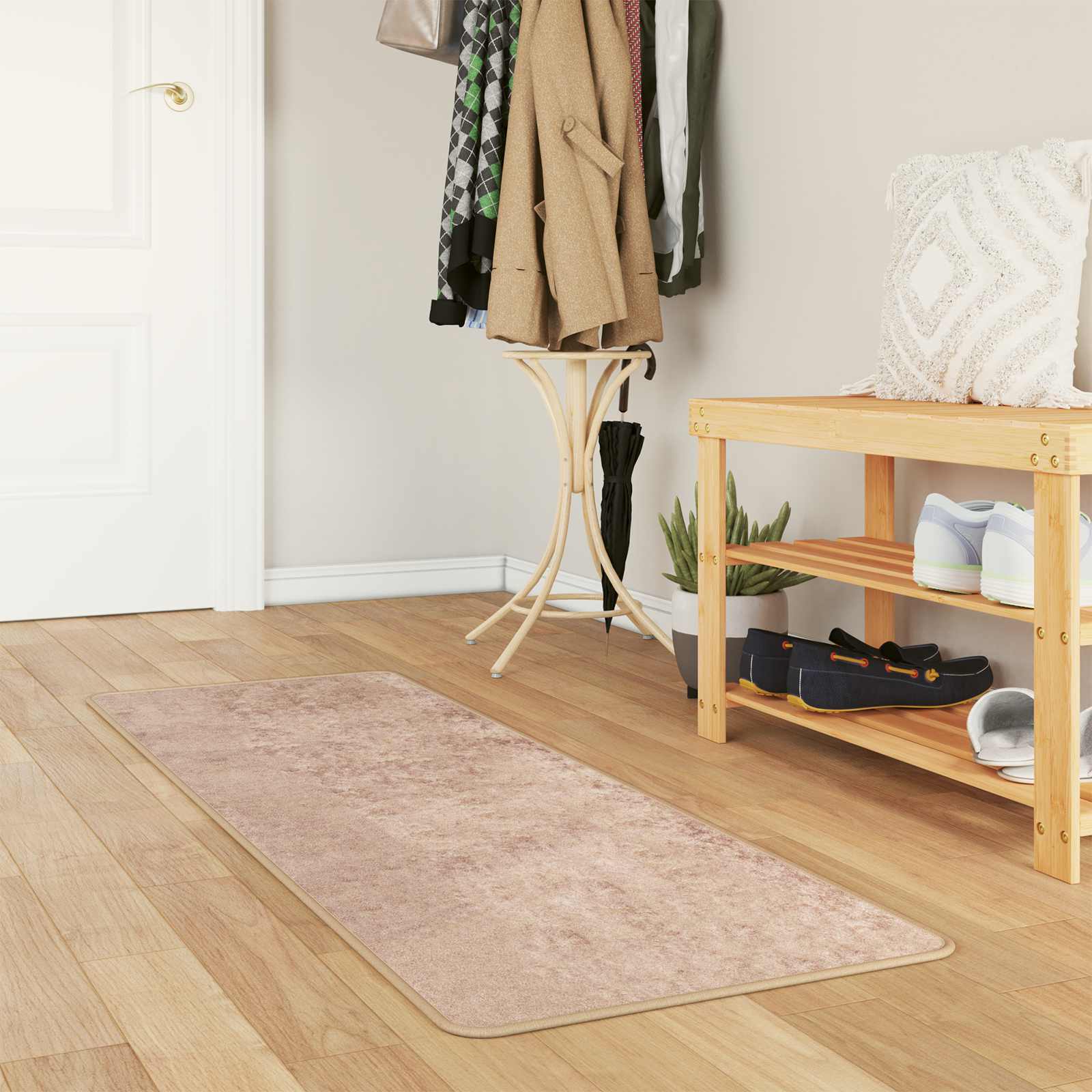 Vaip Rätikutoru MARSA Liivakarva 50 x 200 cm Polüester ja PVC
