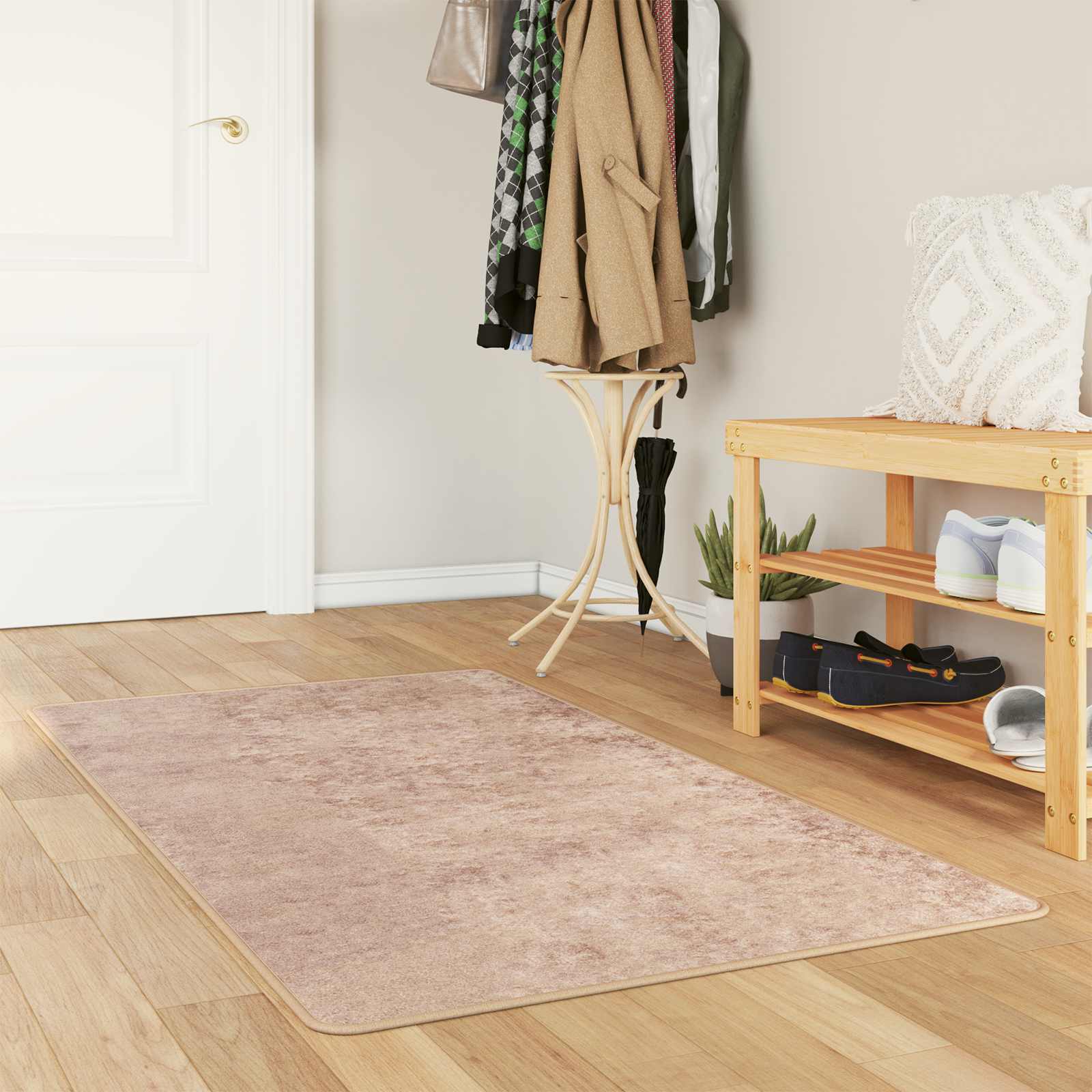 Vaip Rätikutoru MARSA Liivakarva 80 x 200 cm Polüester ja PVC