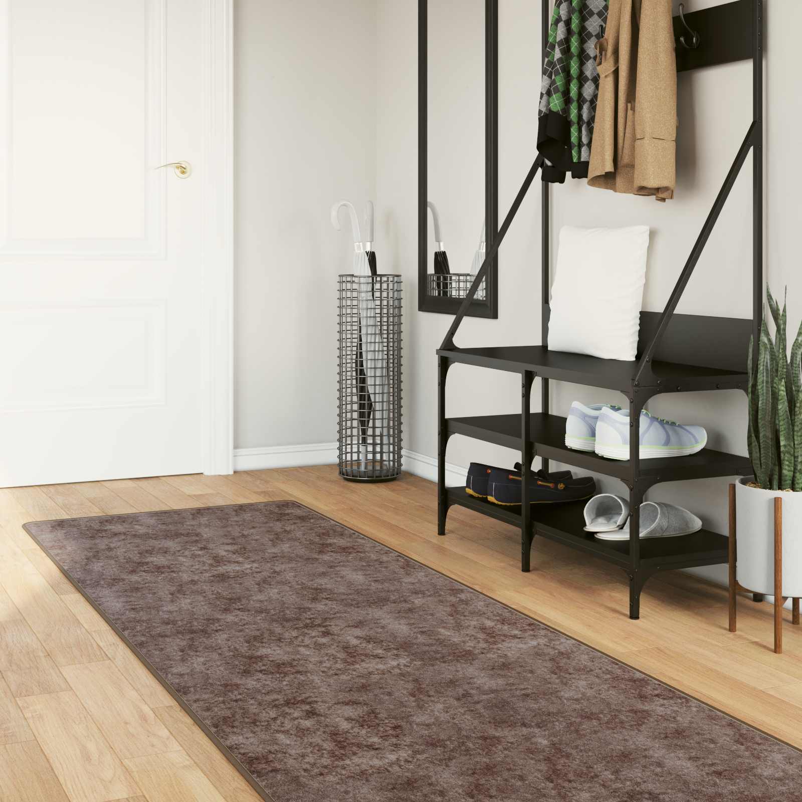 Vaip Rätikutoru MARSA Hall 80 x 250 cm Polüester ja PVC