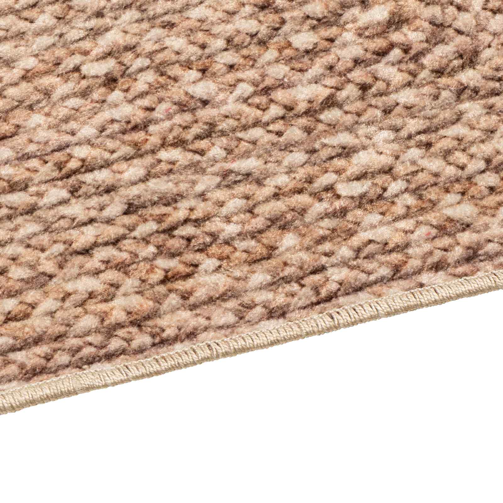 Vaip Rätikutoru MARSA Pruun 50 x 250 cm Polüester ja PVC