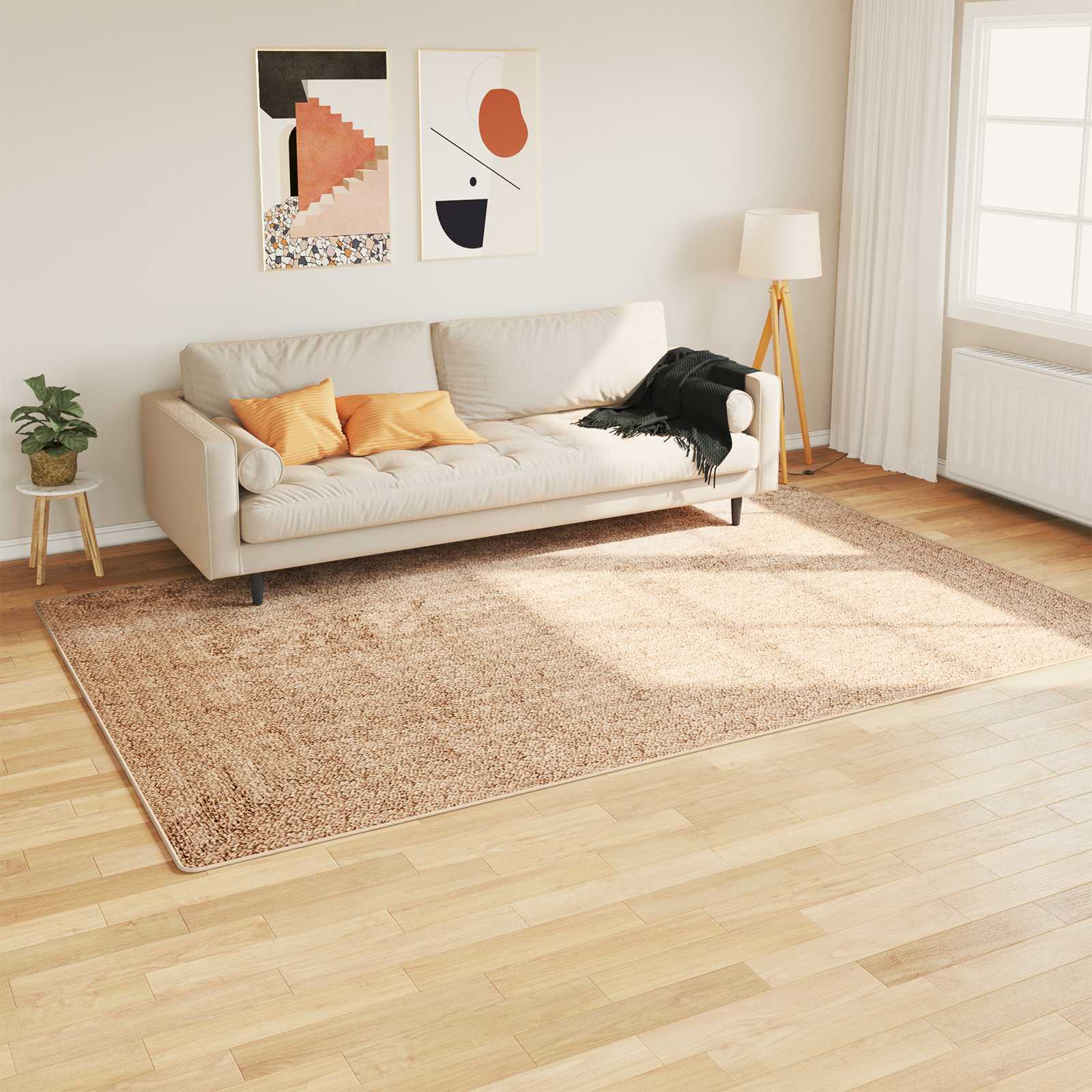 Vaip Rätikutoru MARSA Pruun 150 x 230 cm Polüester ja PVC