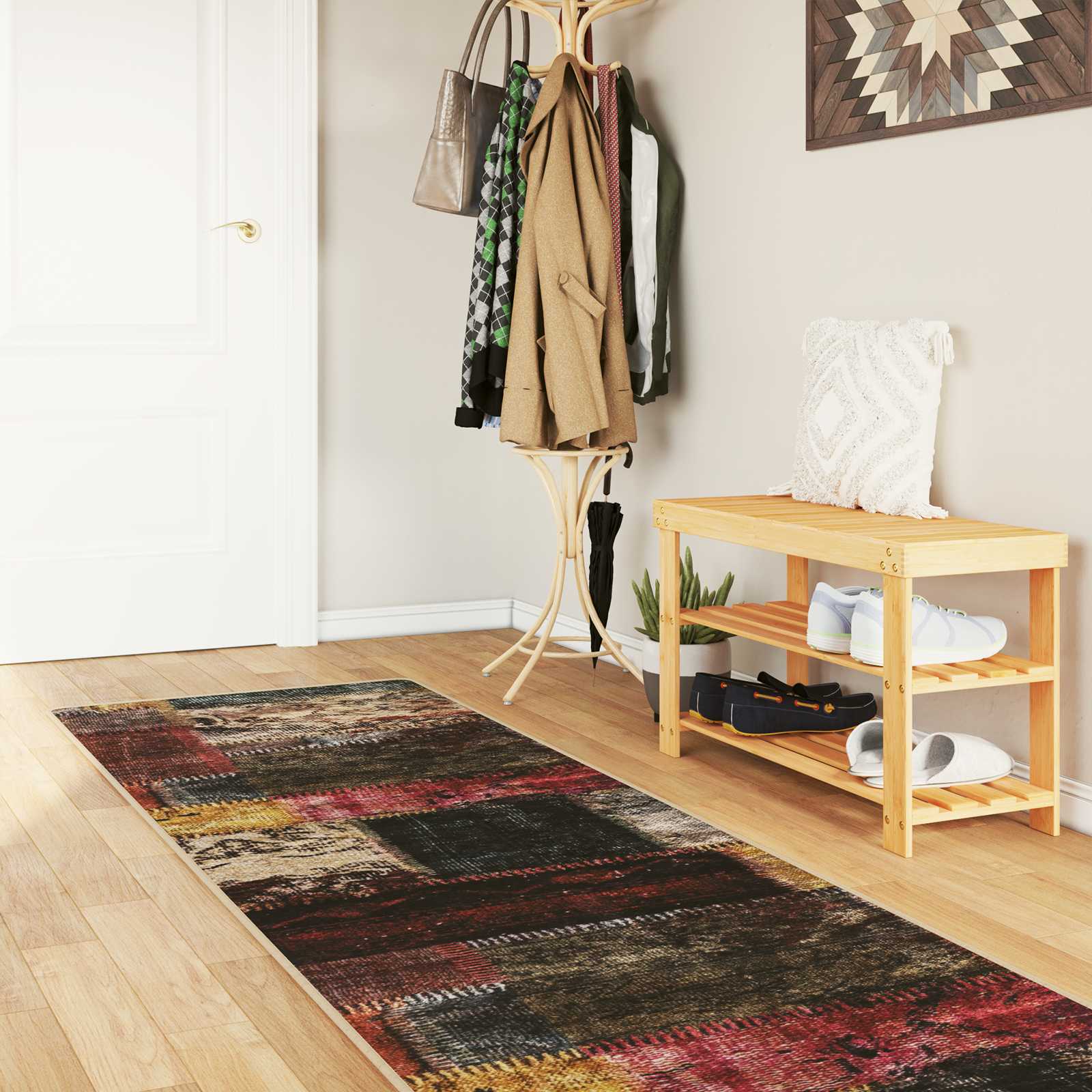 Vaip Rätikutoru MARSA Mitmevärviline 80 x 250 cm