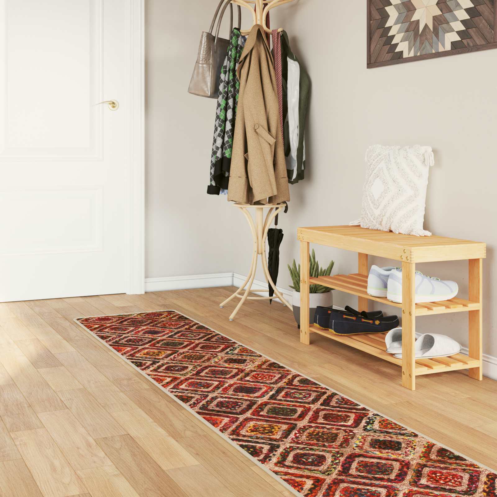Vaip Rätikutoru MARSA Mitmevärviline 50 x 250 cm