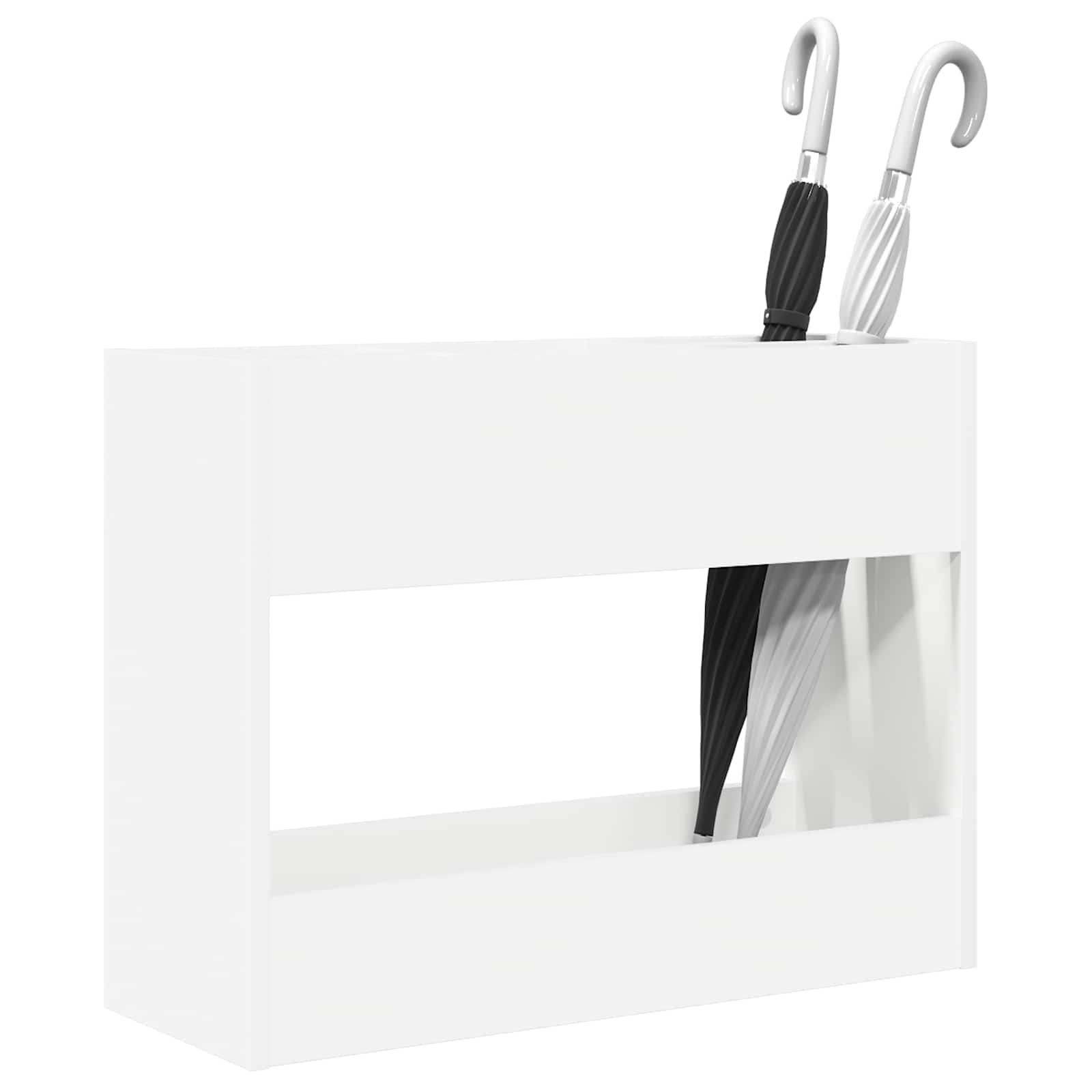 Hoidik ja riputustugi Valge 65 x 24 x 50 cm Tehispuit
