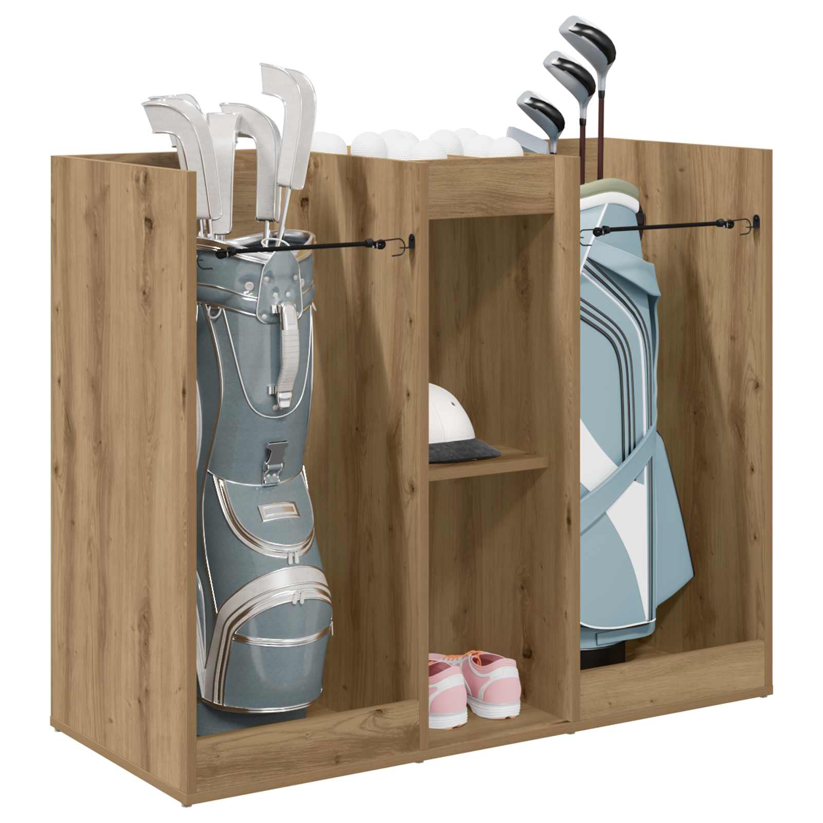 Golfikapp Üksvärviline Käsitööpuu 102 x 45 x 85,5 cm
