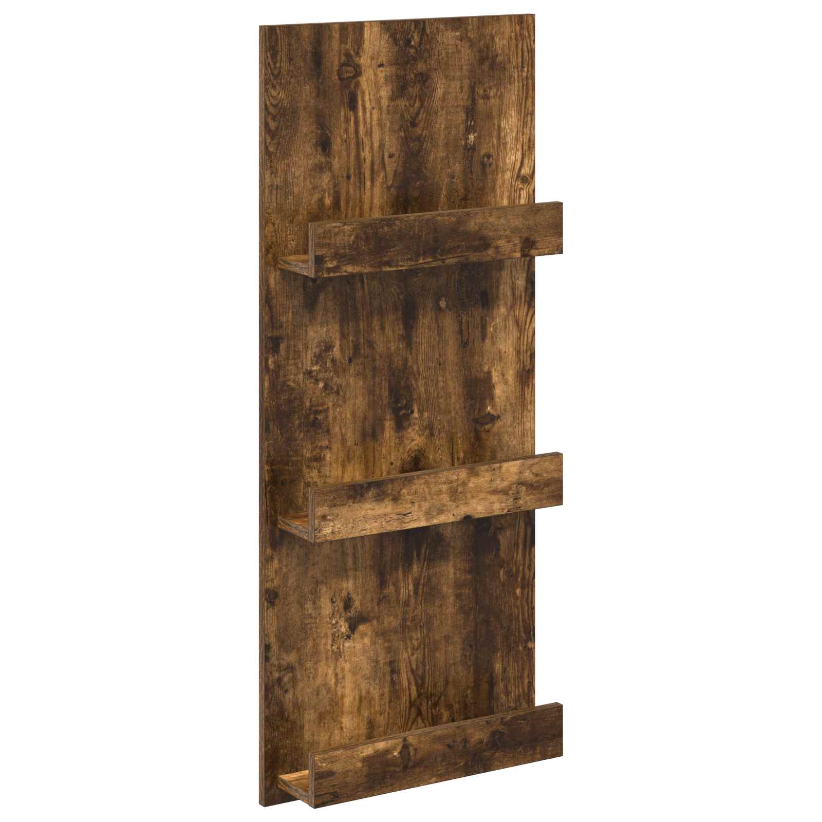 Ajakirja riiul Suitsetatud tamm 43 x 11 x 102 cm Tehispuit