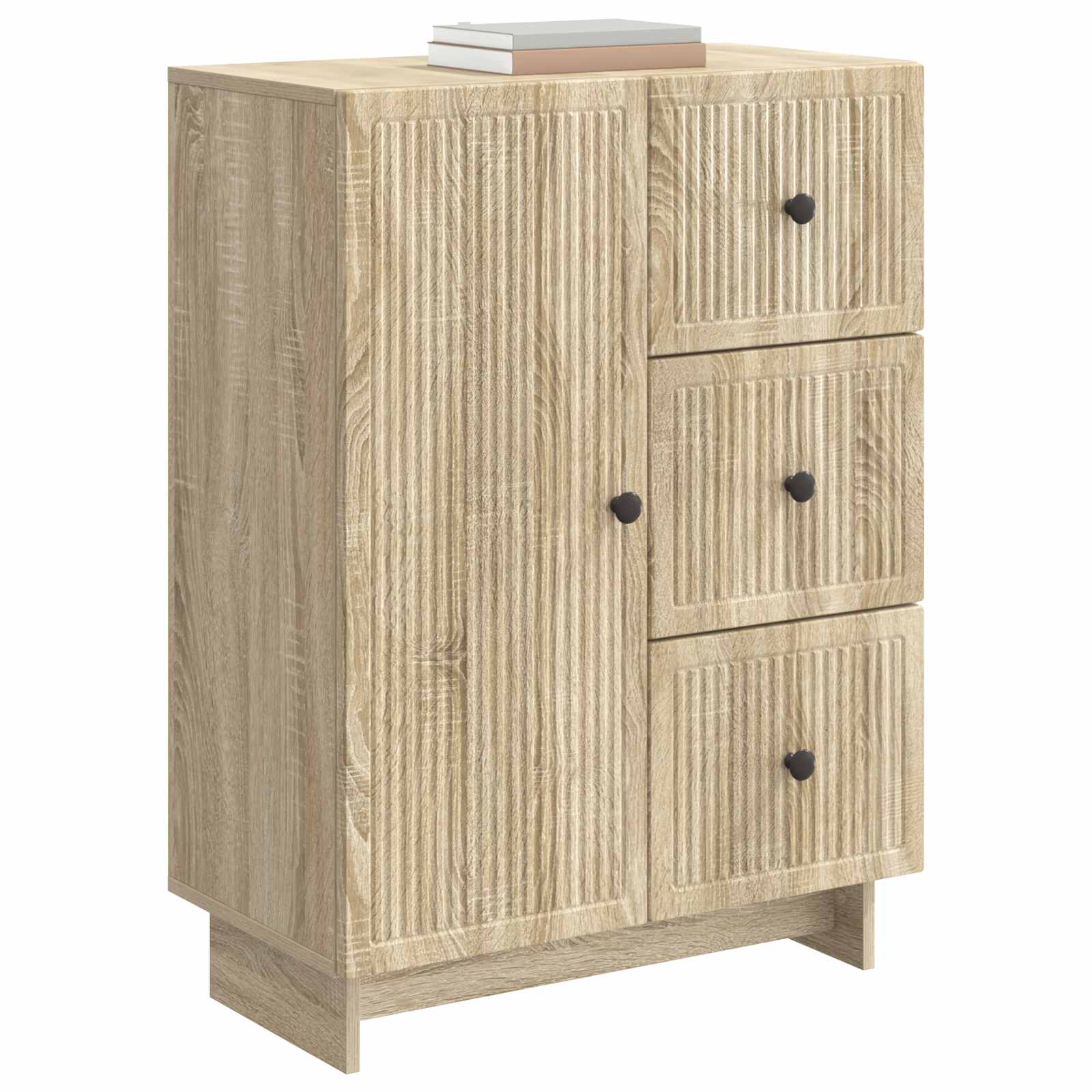 Kõide sahtliga Sonoma tamm 66 x 34,5 x 90 cm Tehispuit