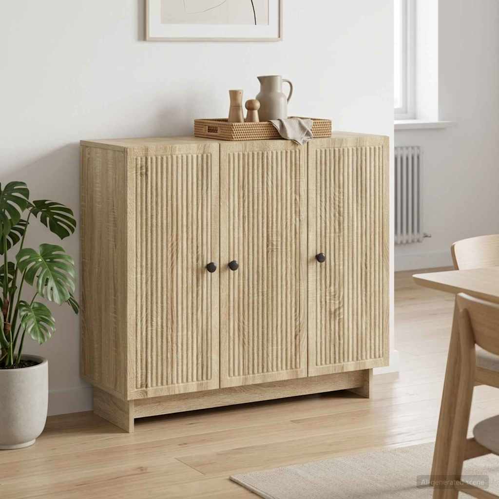 Kõide Sonoma tamm 89 x 34,5 x 80 cm Tehispuit