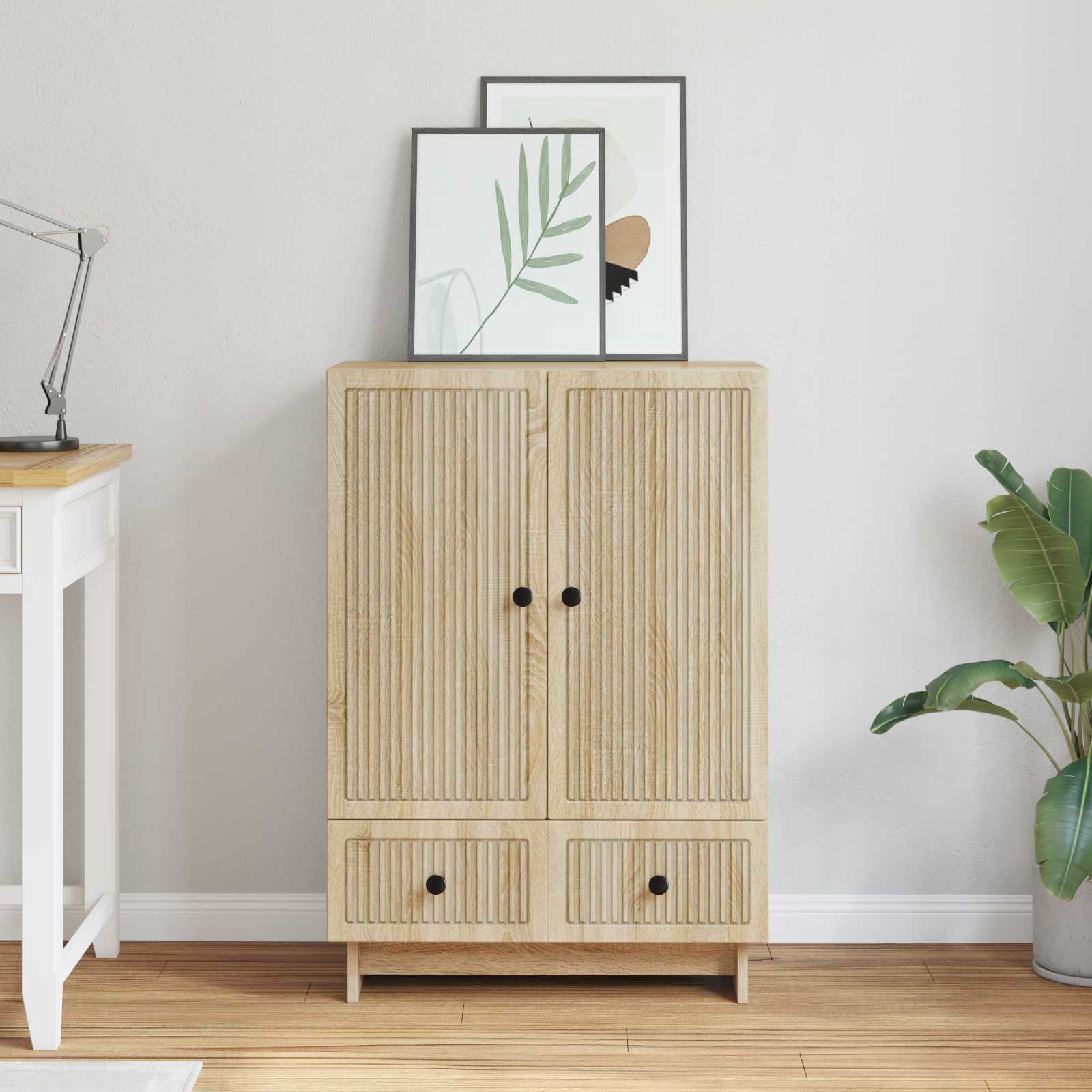 Kõide Sonoma tamm 66 x 34,5 x 95 cm Töödeldud puit
