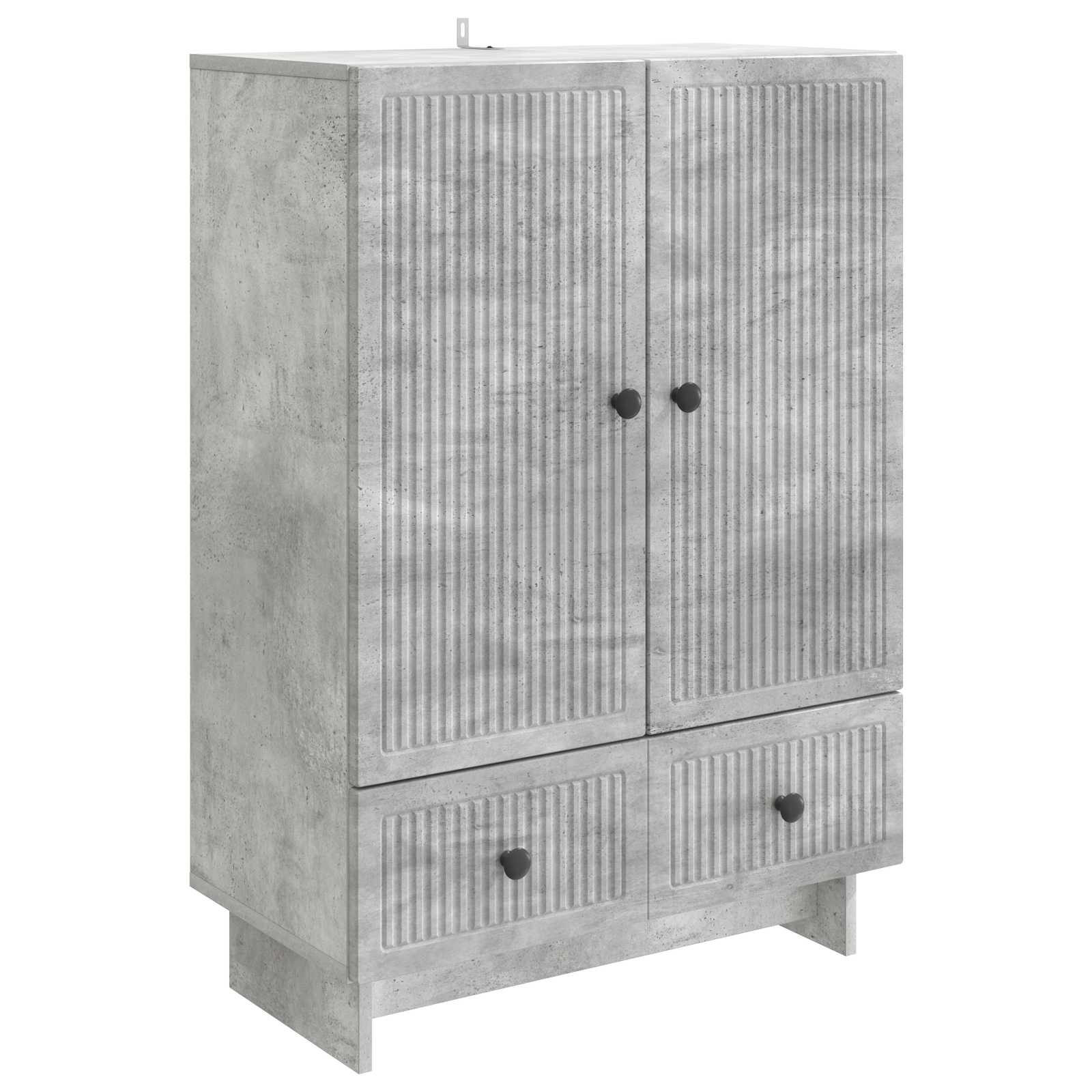 Kõide BetoonHall 66 x 34,5 x 95 cm Töödeldud puit