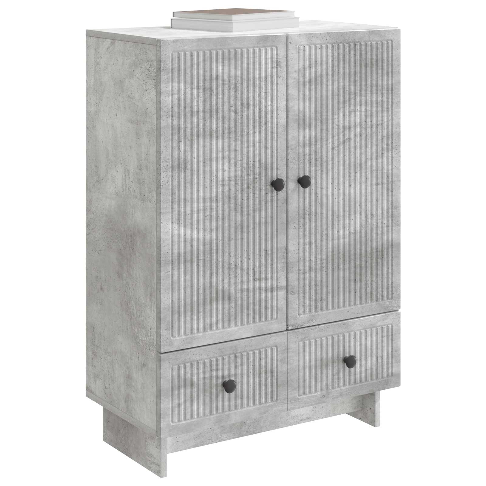 Kõide BetoonHall 66 x 34,5 x 95 cm Töödeldud puit