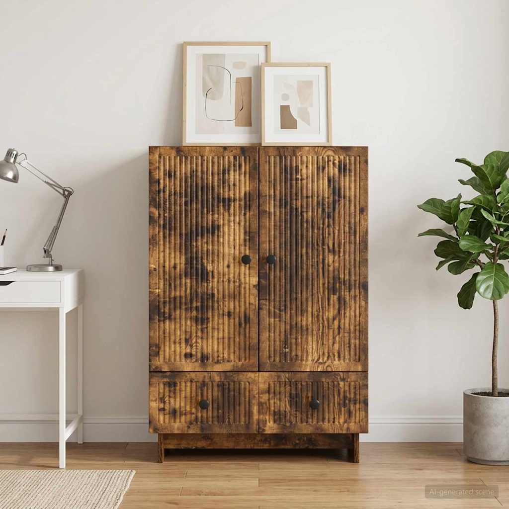 Kõide Suitsetatud Tamm 66 x 34,5 x 95 cm Töödeldud puit