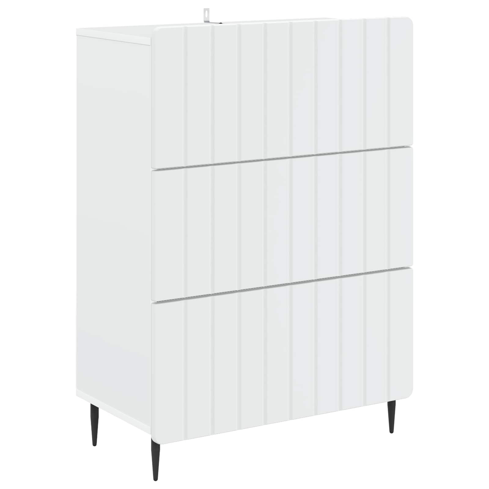 Sahtlibüroo Valge 66 x 34,5 x 92 cm Tehispuit