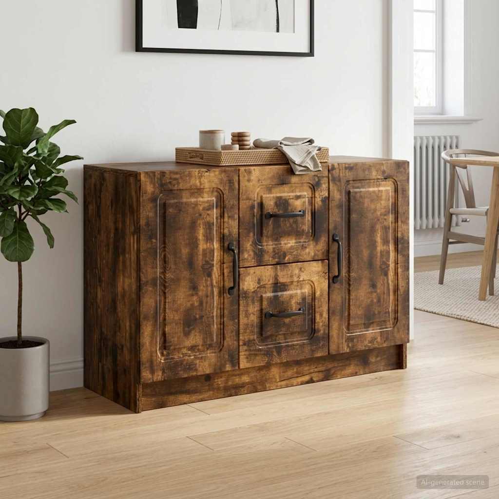 Kõide Suitsutatud tamm 89 x 34,5 x 57 cm Tehispuit