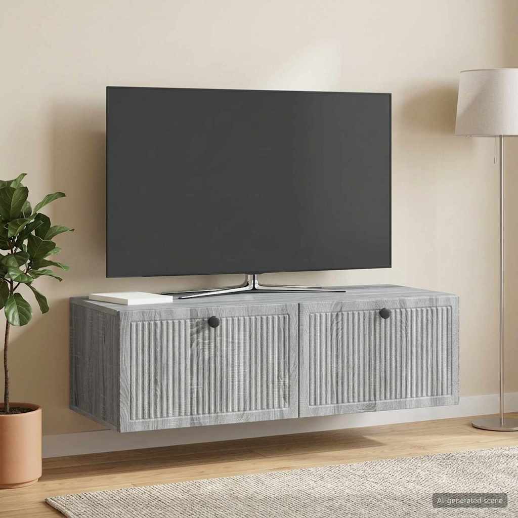 Rippuv TV kapp Hall Sonoma 98 x 41 x 30 cm Tehispuit