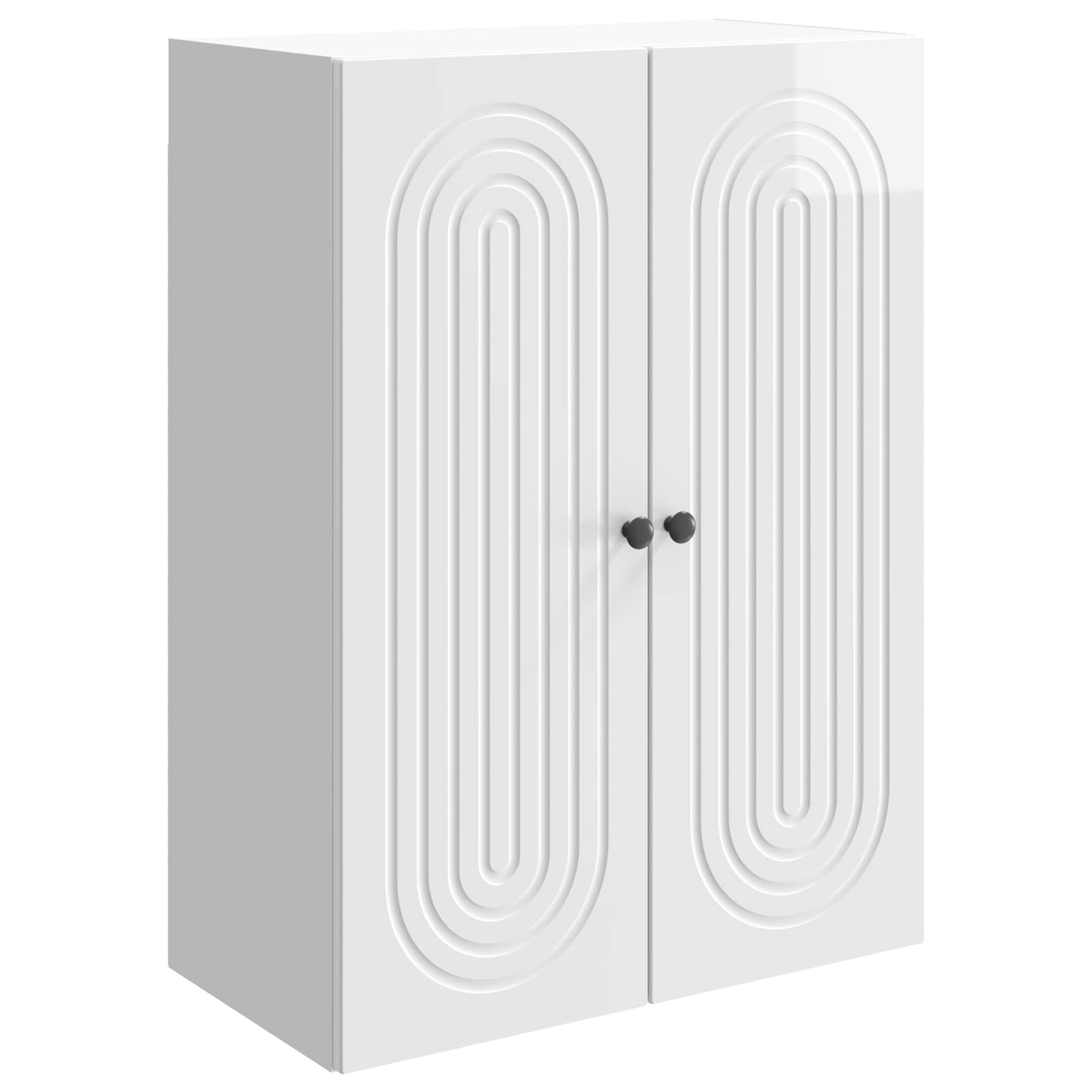 Seinale kinnitatav kapp 66 x 34,5 x 90 cm Tehispuit