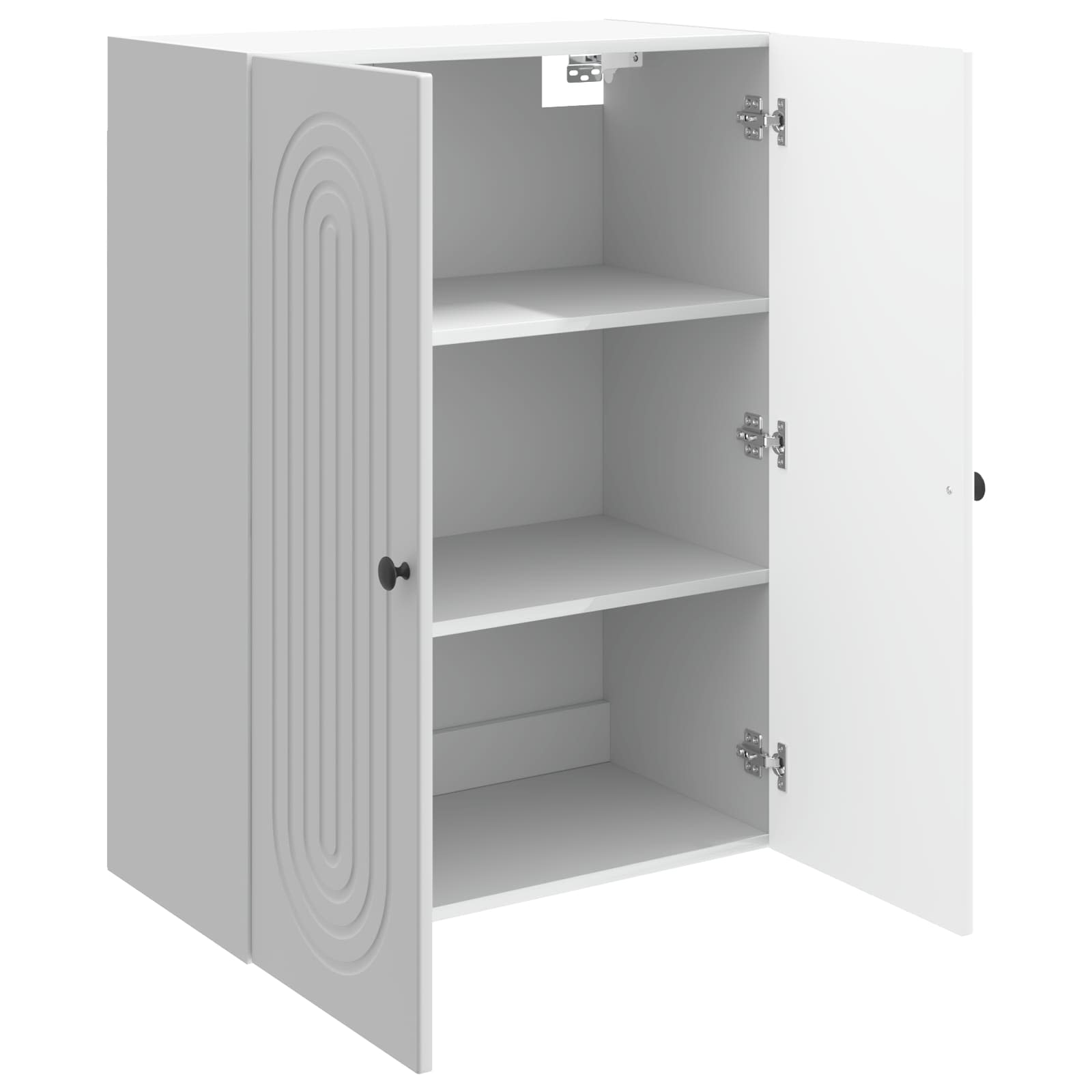 Seinale kinnitatav kapp 66 x 34,5 x 90 cm Tehispuit