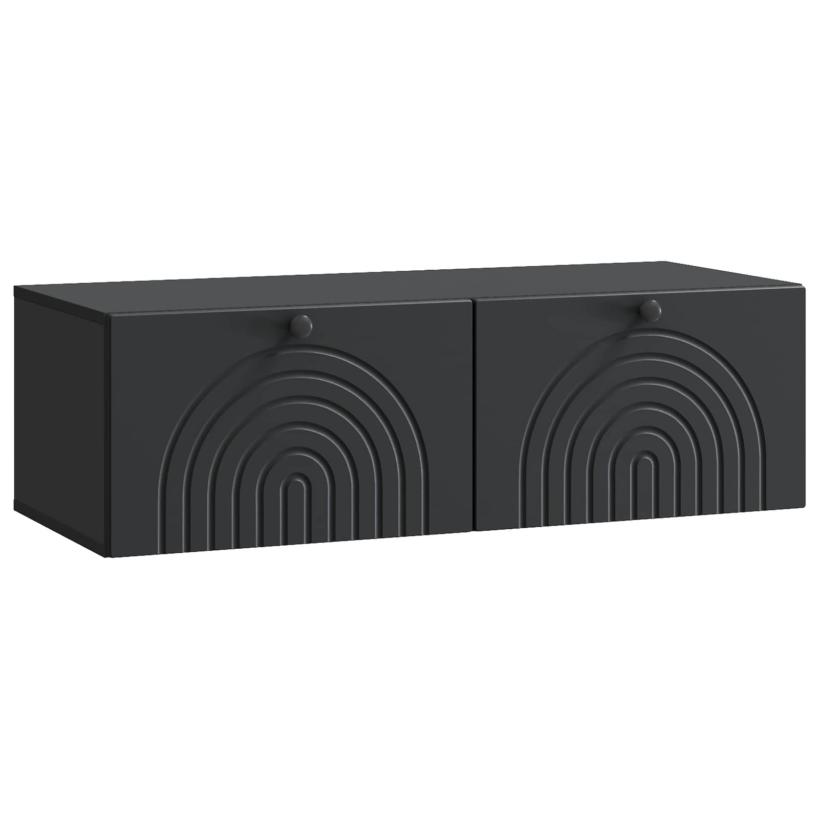 Rippuv TV kapp 99 x 41 x 30 cm Must