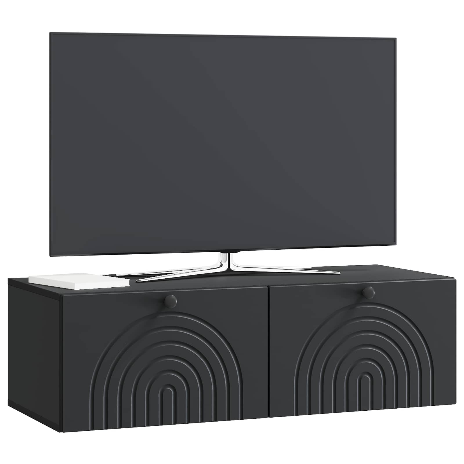 Rippuv TV kapp 99 x 41 x 30 cm Must