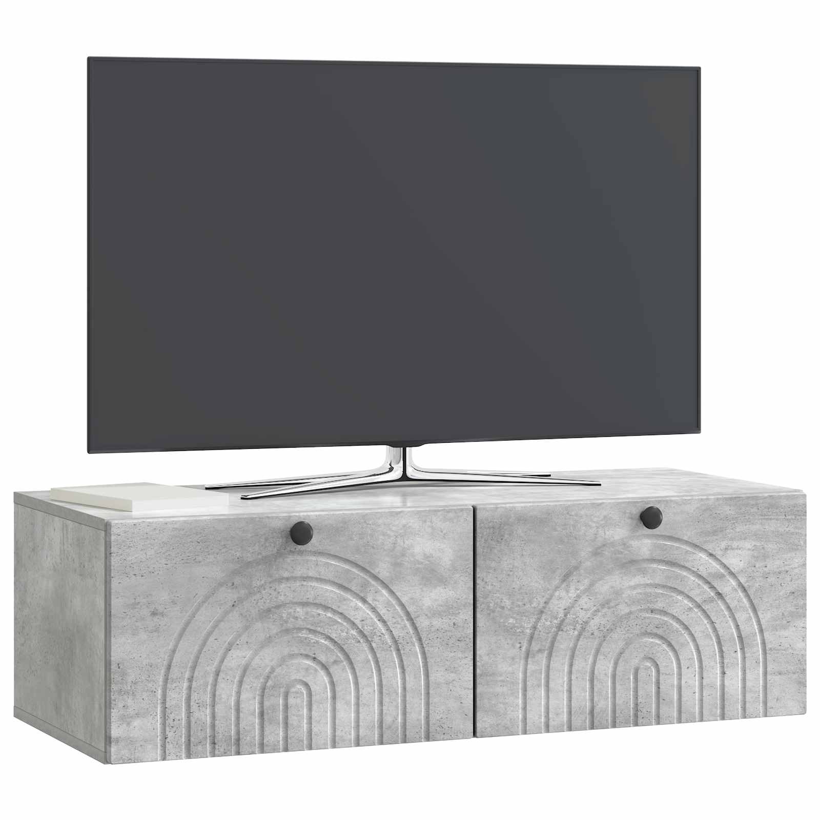 Rippuv TV kapp 99 x 41 x 30 cm Betoonhall