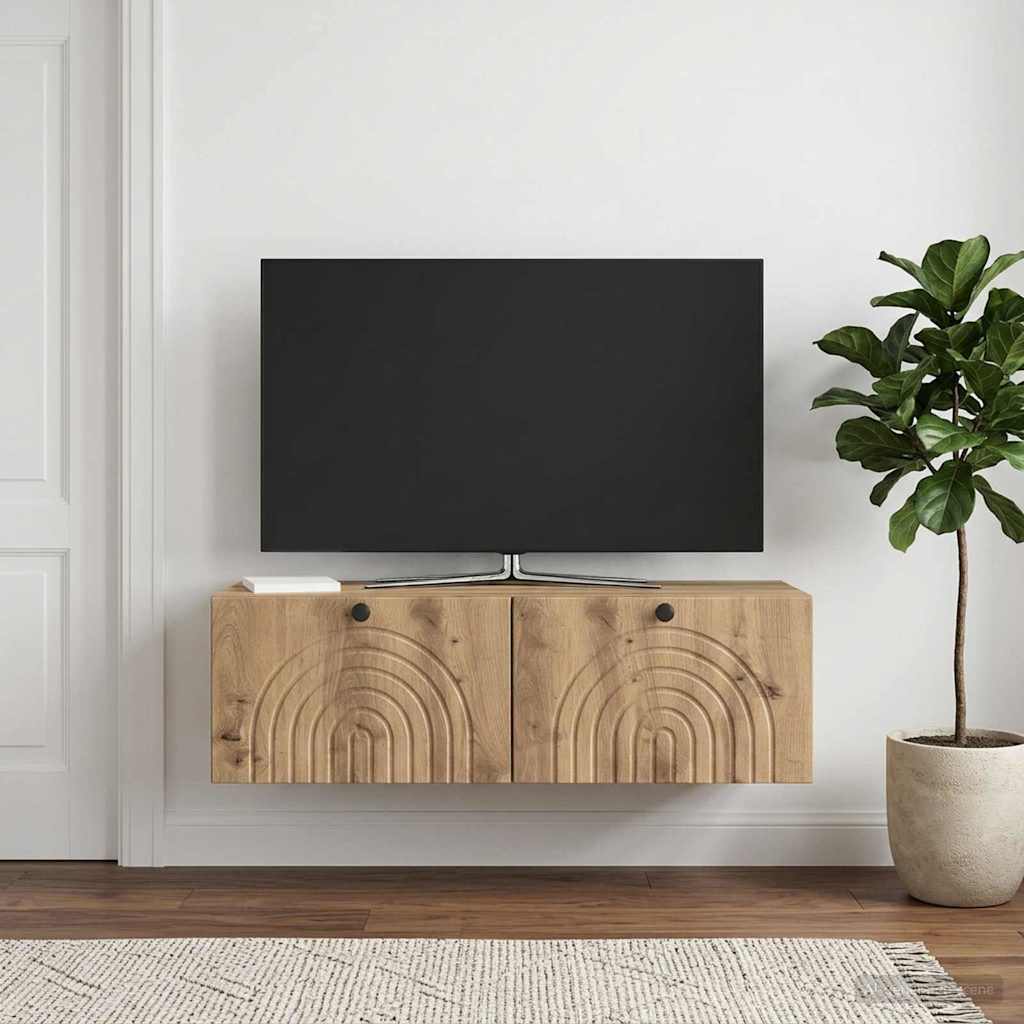 Rippuv TV kapp 99 x 41 x 30 cm Artisan tamm
