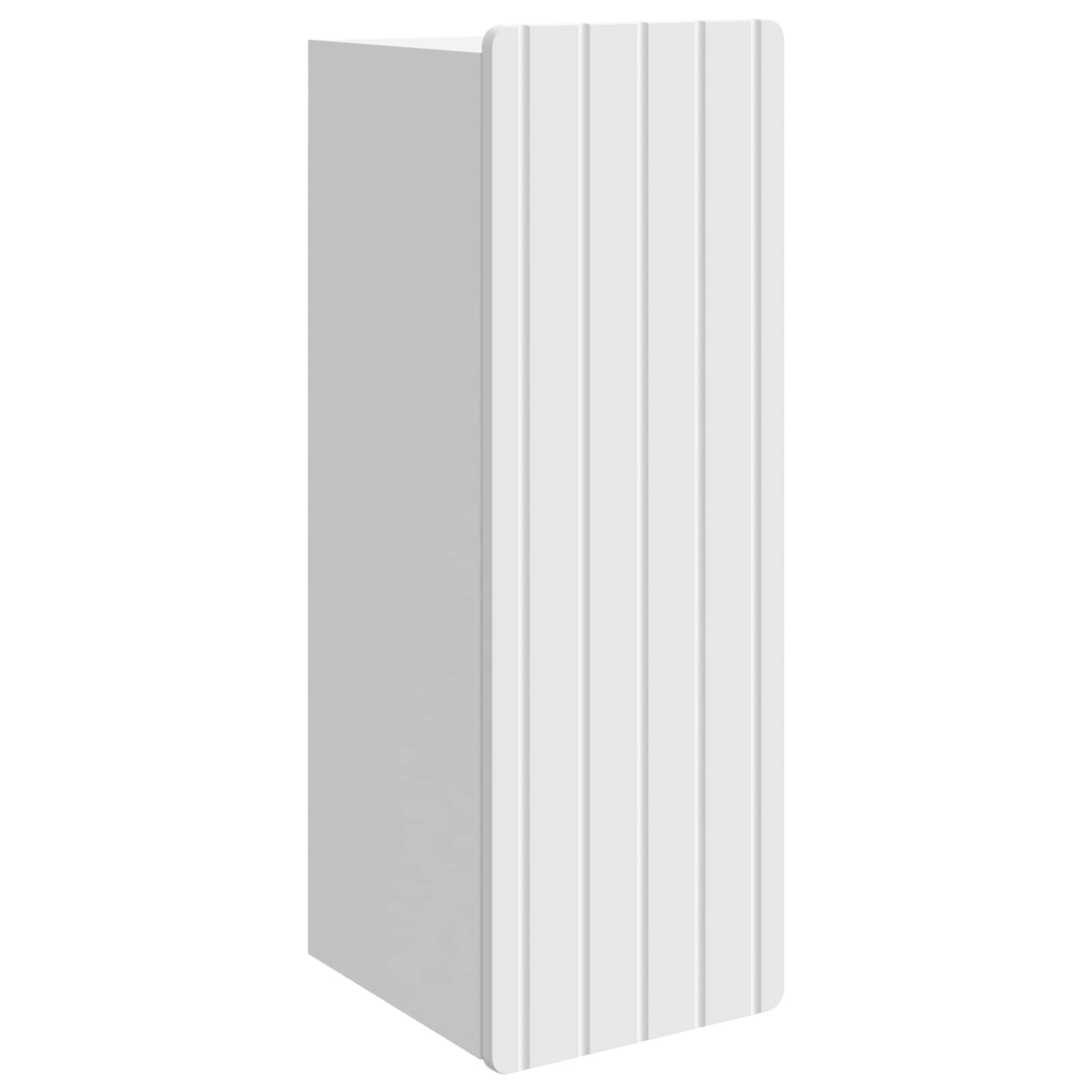 Seinale kinnitatav kapp 33 x 34,5 x 93,5 cm Tehispuit Valge