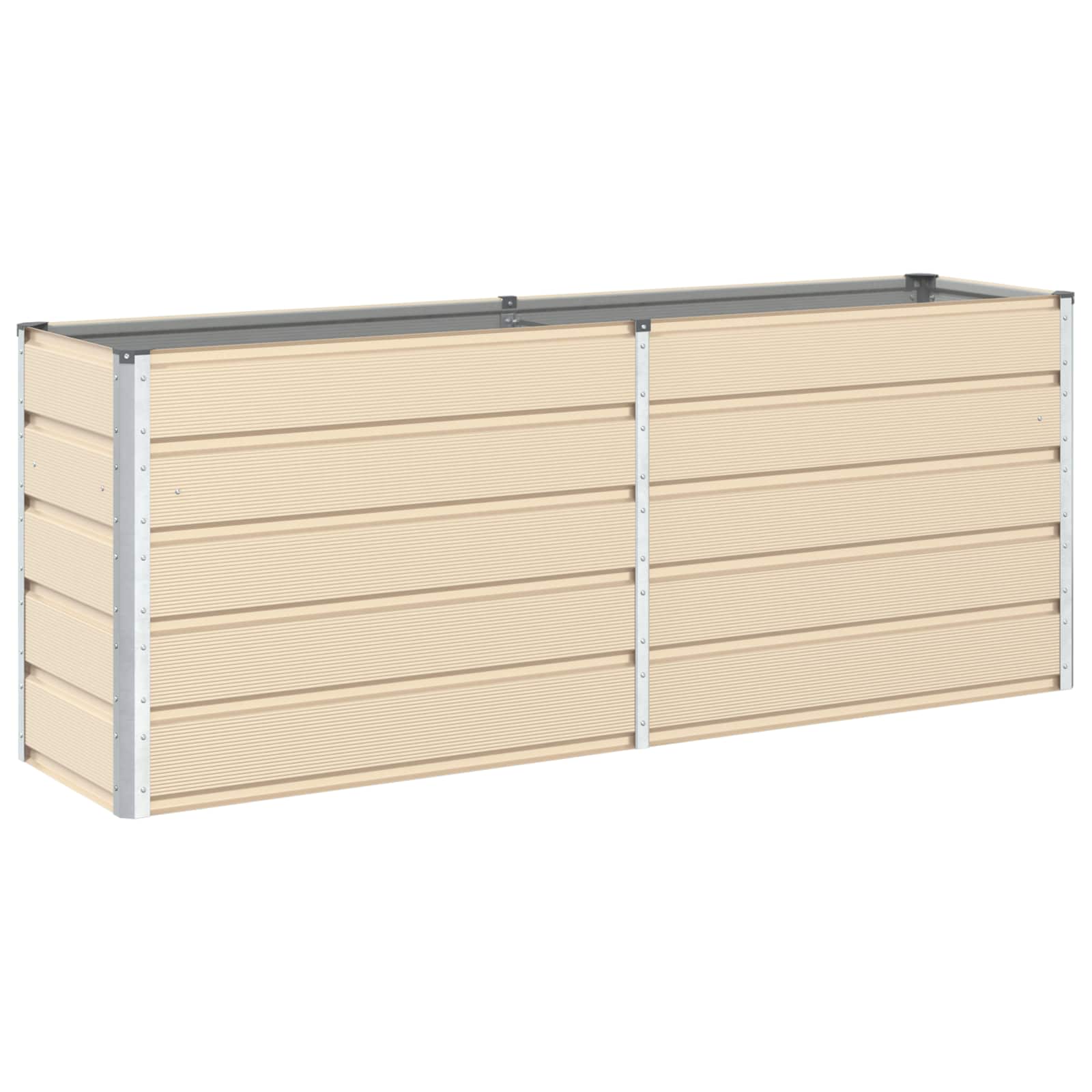 Taimekast Ebarealne 195 x 50 x 75 cm Tsinkteras