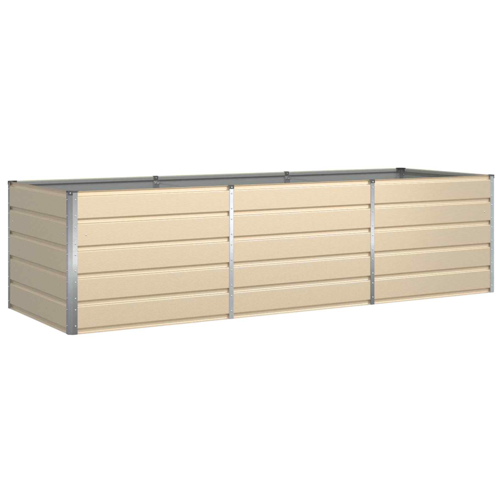 Taimekast Ebarealne 290 x 100 x 75 cm Tsingitud teras